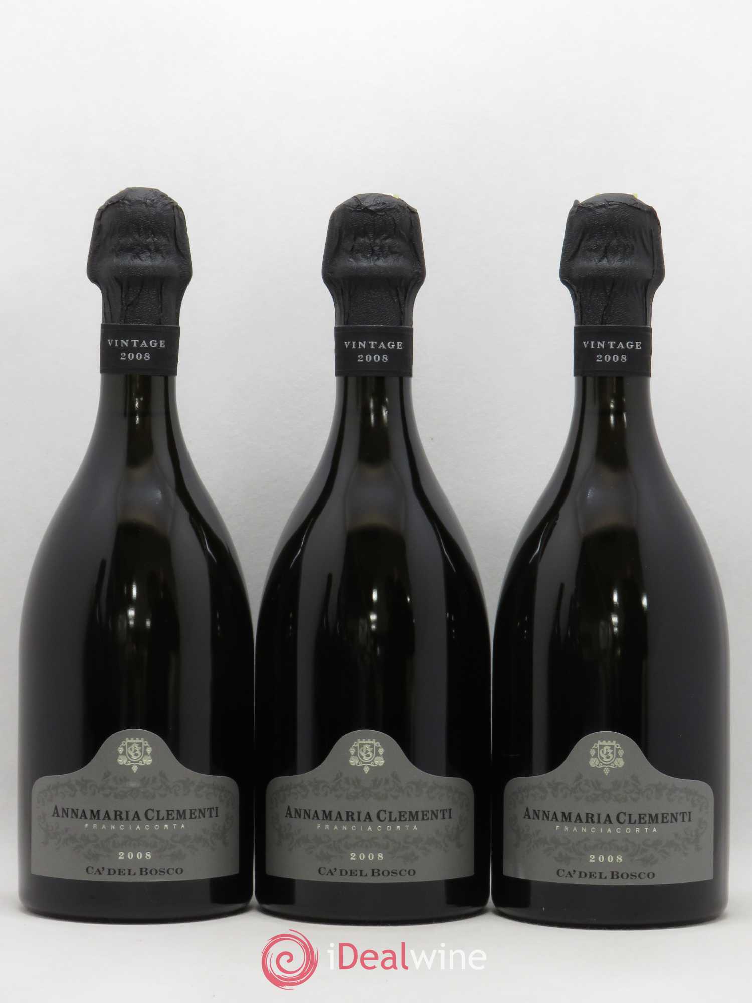 Italie Ca' del Bosco Annamaria Clementi Franciacorta Riserva (sans prix de réserve) 2008 - Posten von 6 Flaschen - 3