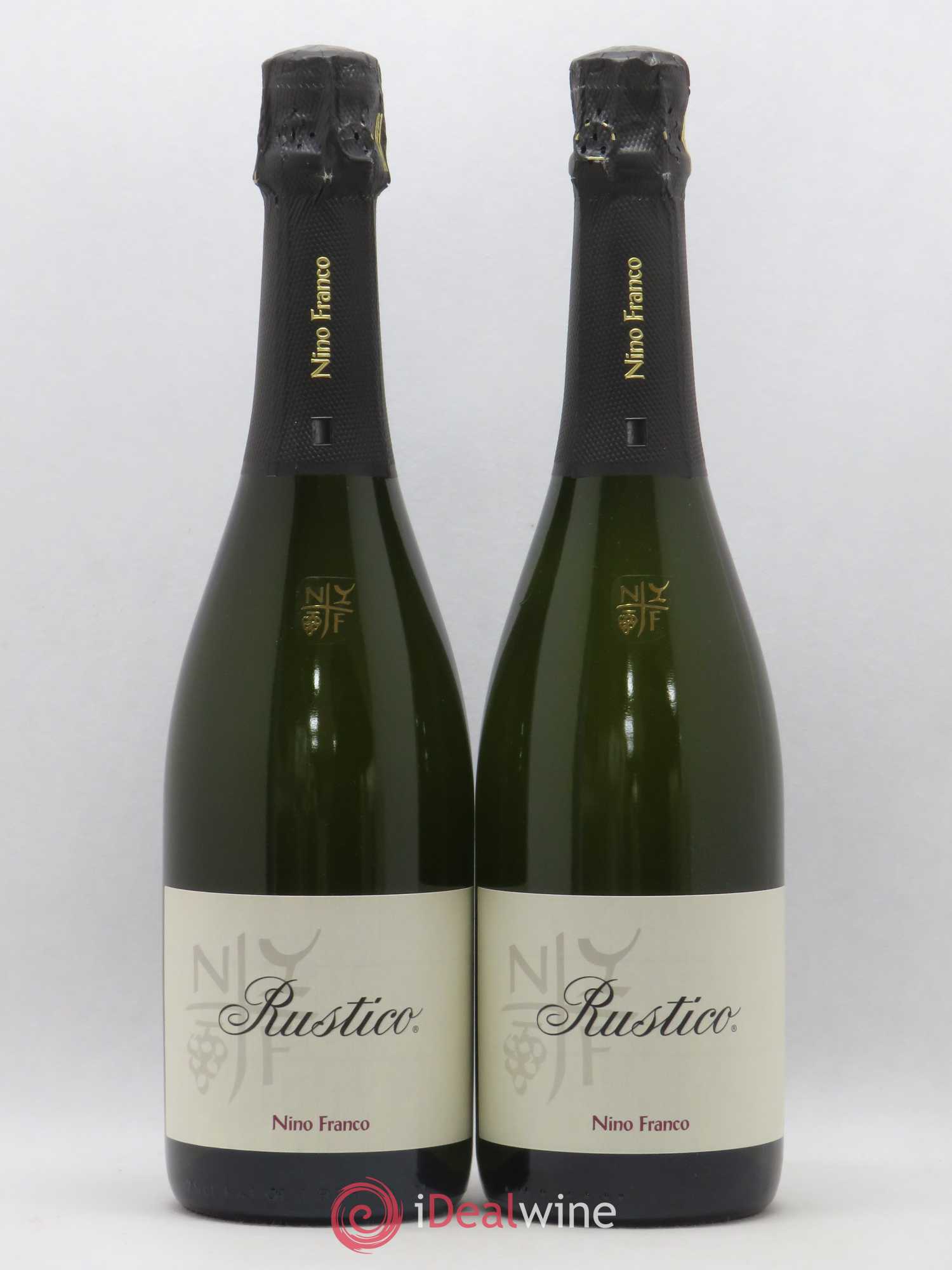 Italie DOC Prosecco Treviso Rustico Nino Franco (sans prix de réserve) - Posten von 2 Flaschen - 0