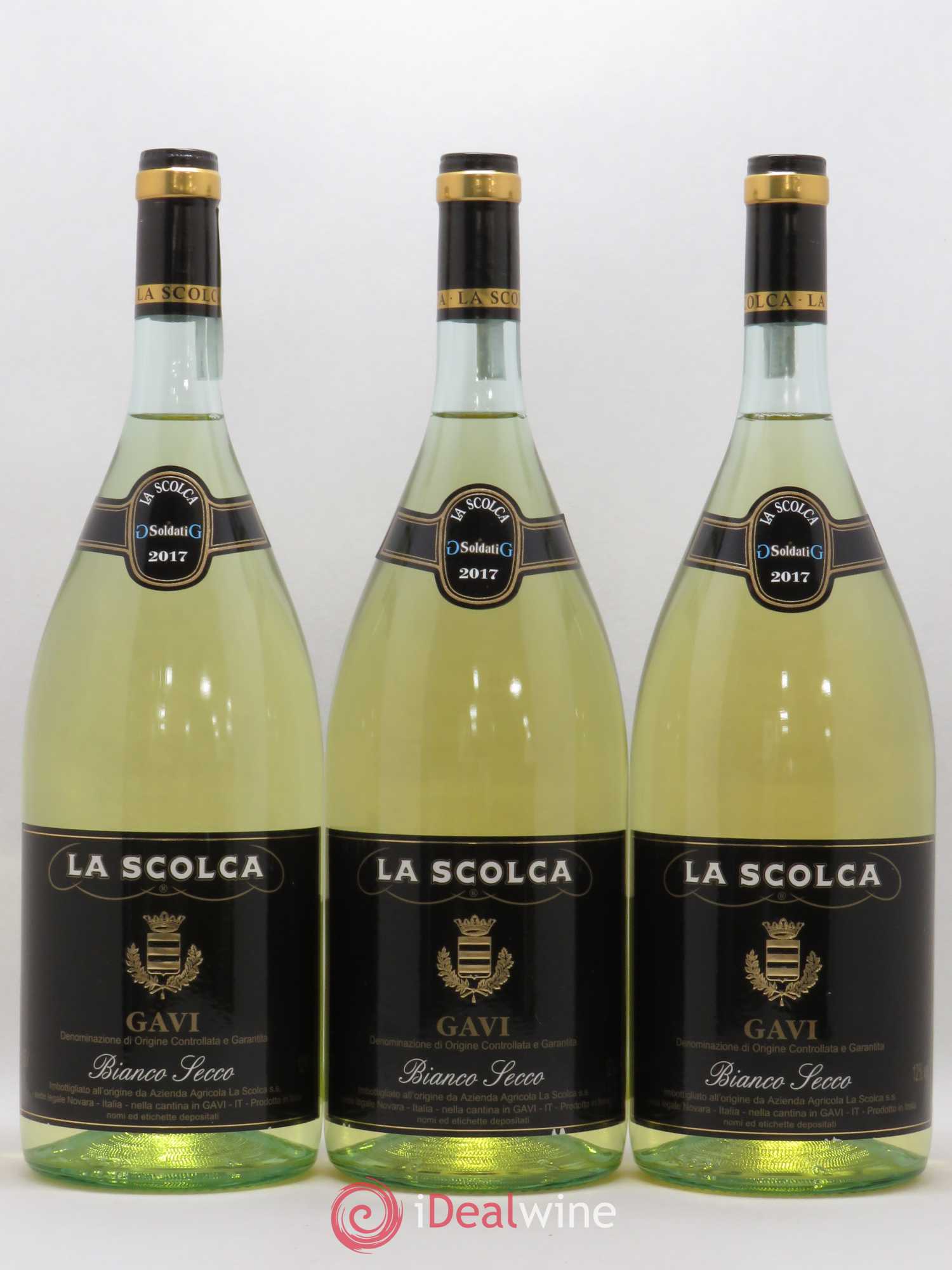 Gavi di Gavi DOCG La Scolca (sans prix de réserve) 2017 - Posten von 3 Magnum - 0