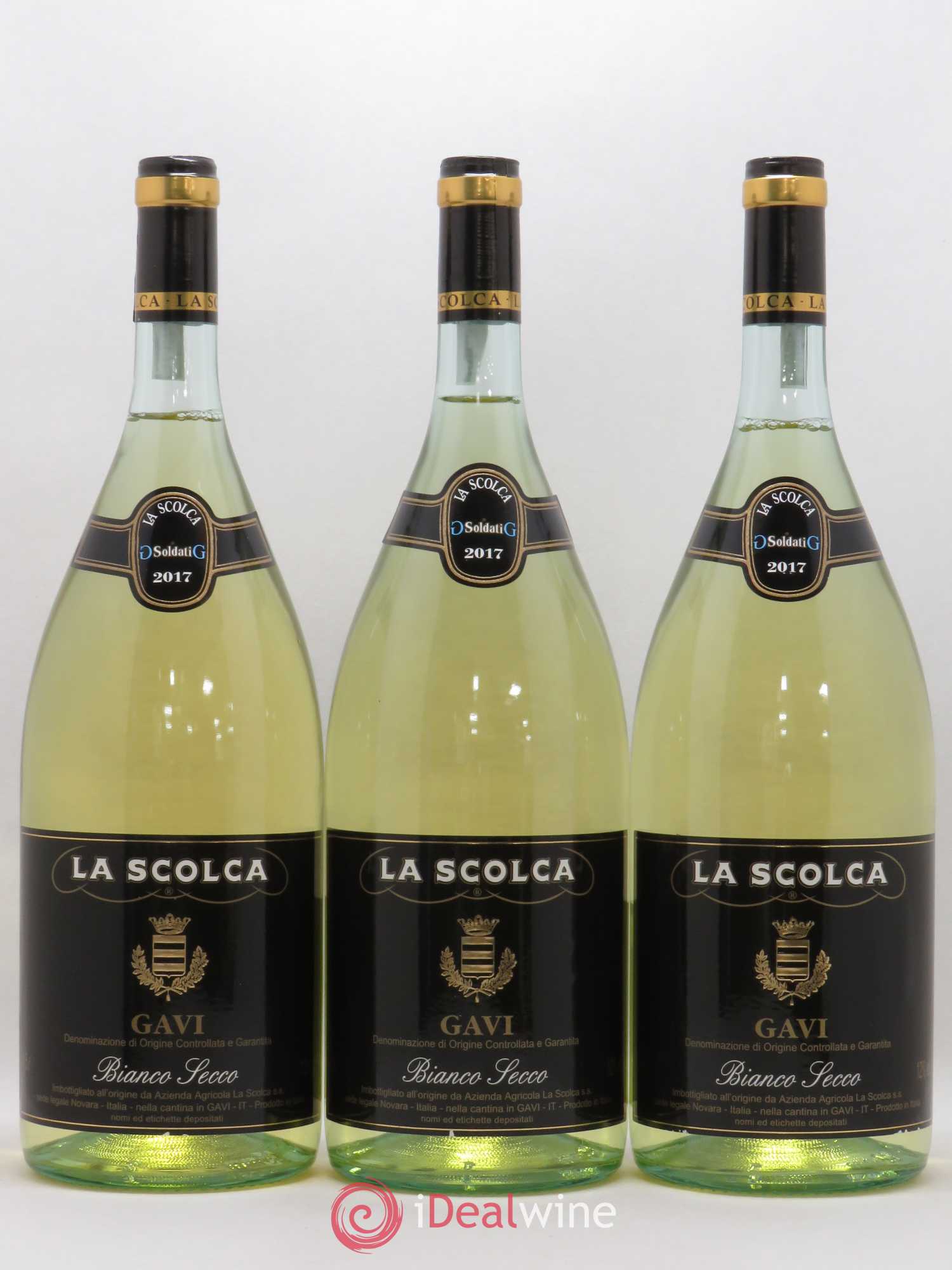 Gavi di Gavi DOCG La Scolca (sans prix de réserve) 2017 - Lot de 3 magnums - 0
