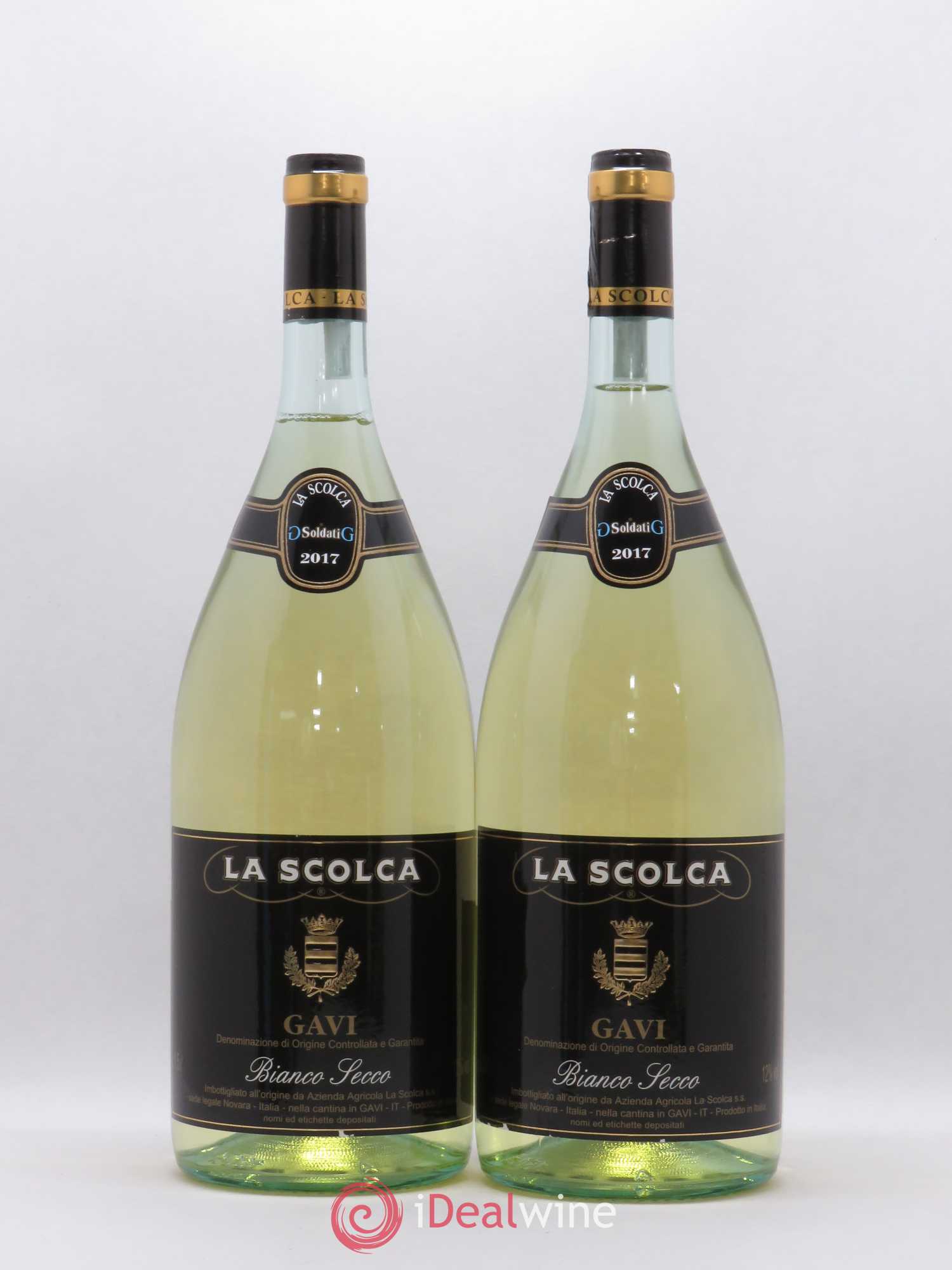 Gavi di Gavi DOCG La Scolca (sans prix de réserve) 2017 - Posten von 2 Magnum - 0