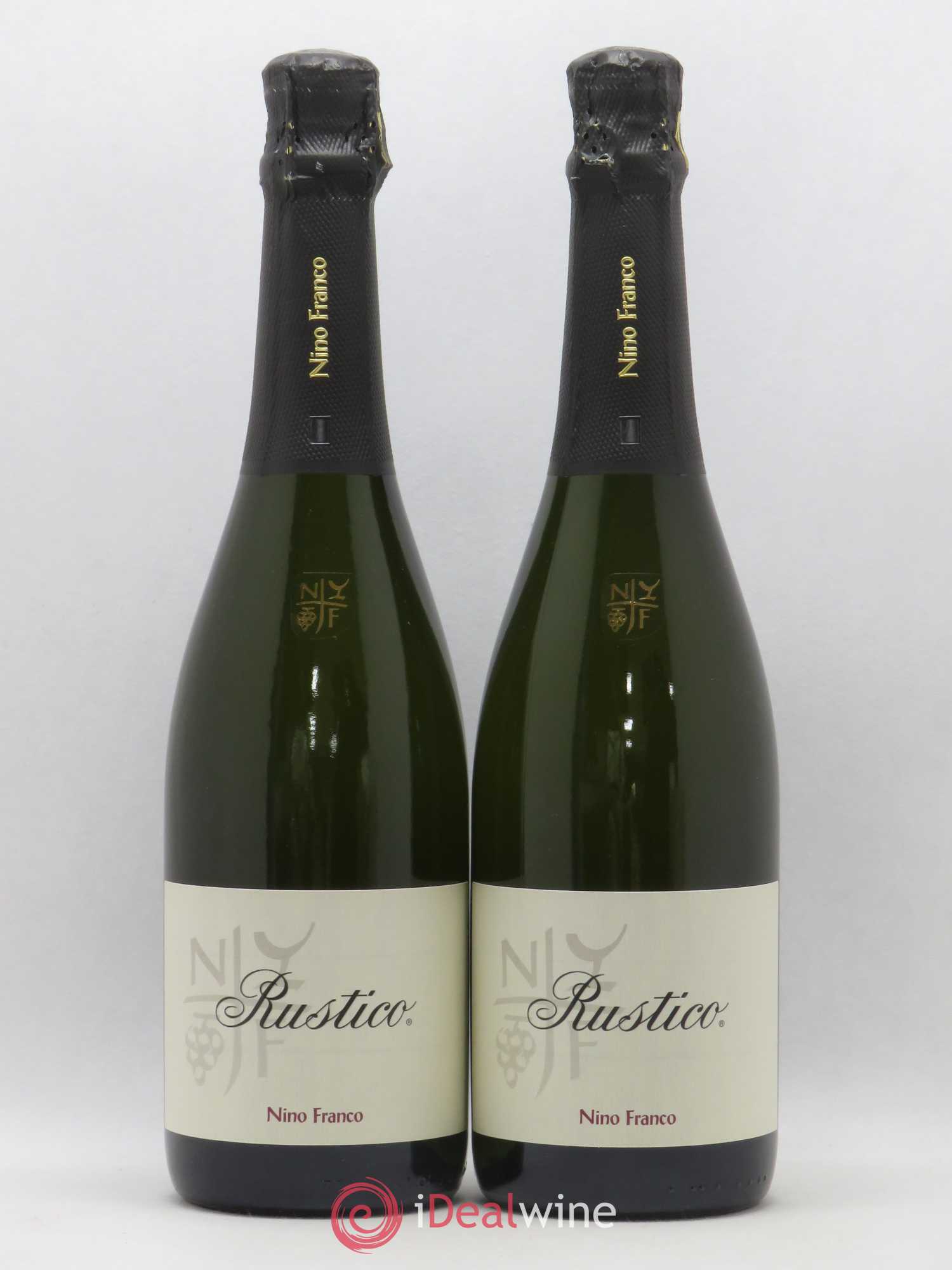Italie DOC Prosecco Treviso Rustico Nino Franco (sans prix de réserve) - Posten von 2 Flaschen - 0