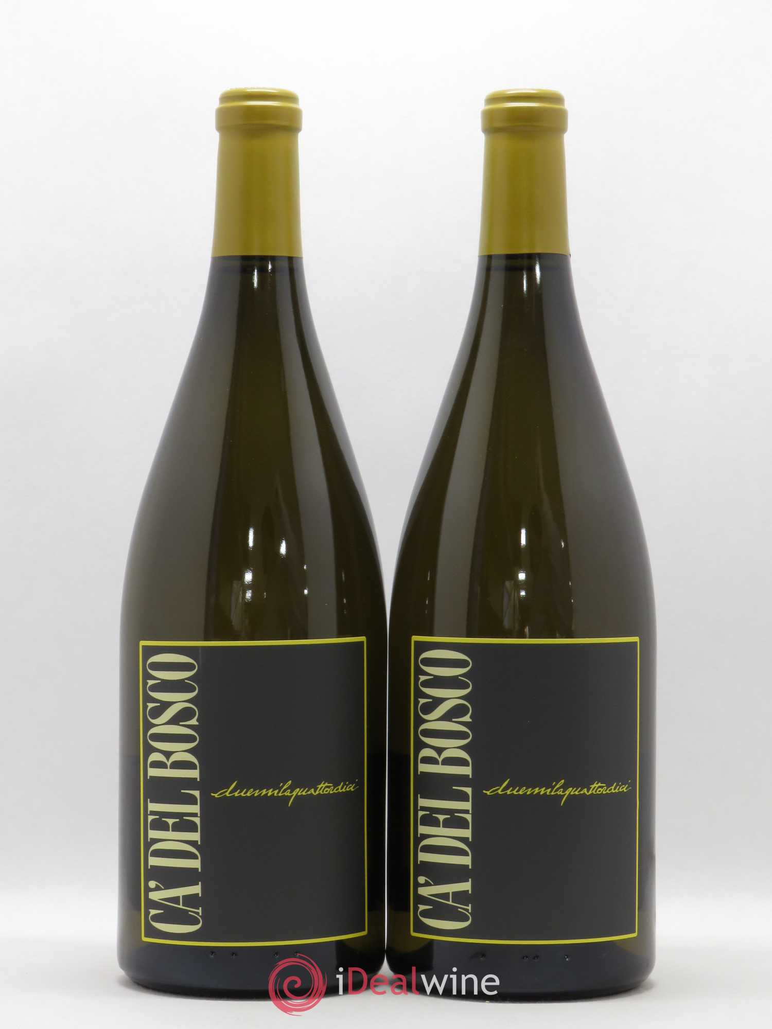 Italie DOC Curtafranca Ca' del Bosco Chardonnay (sans prix de réserve) 2014 - Posten von 2 Magnum - 0