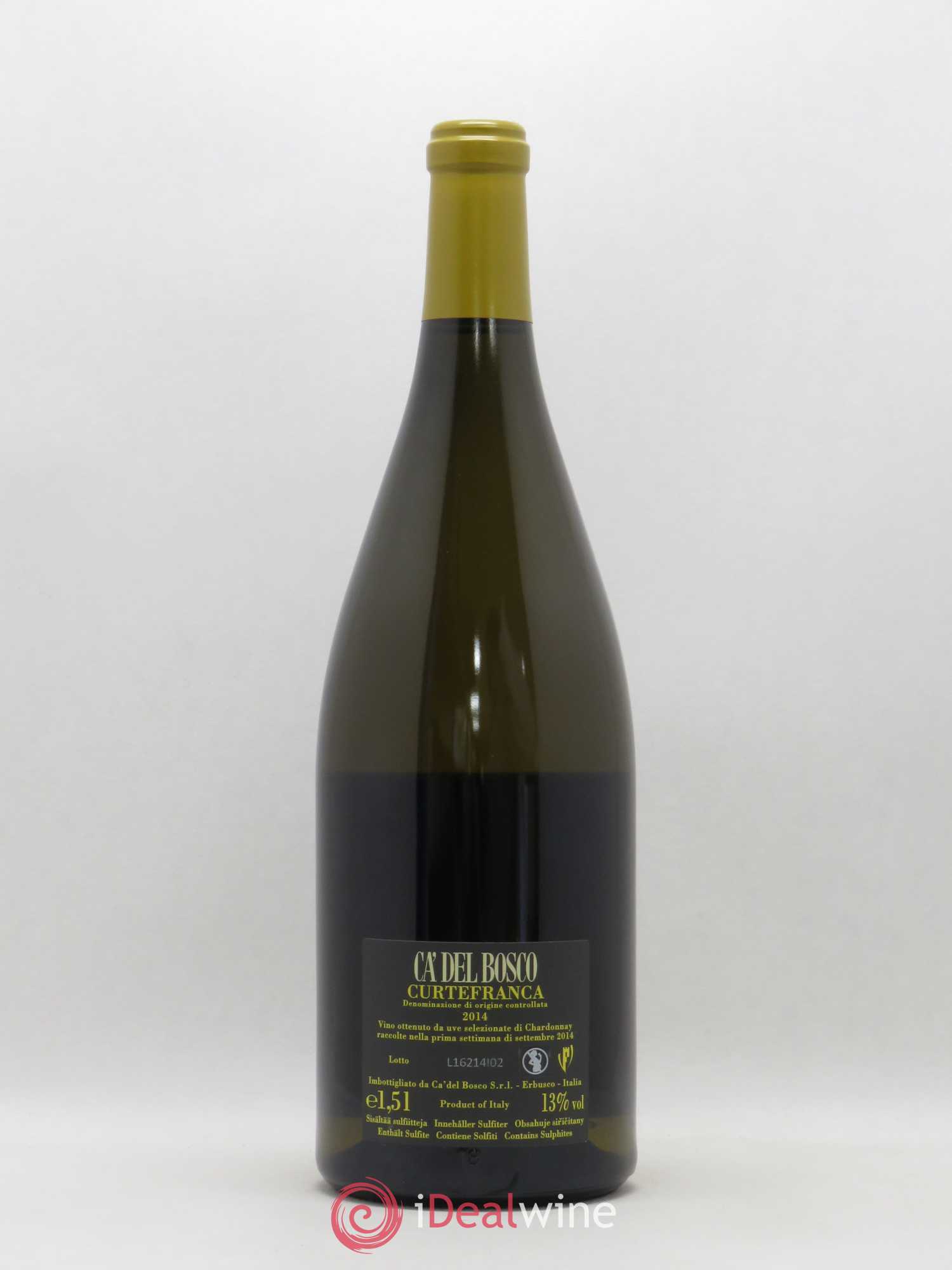Italie DOC Curtafranca Ca' del Bosco Chardonnay 2014 - Posten von 1 Magnum - 1