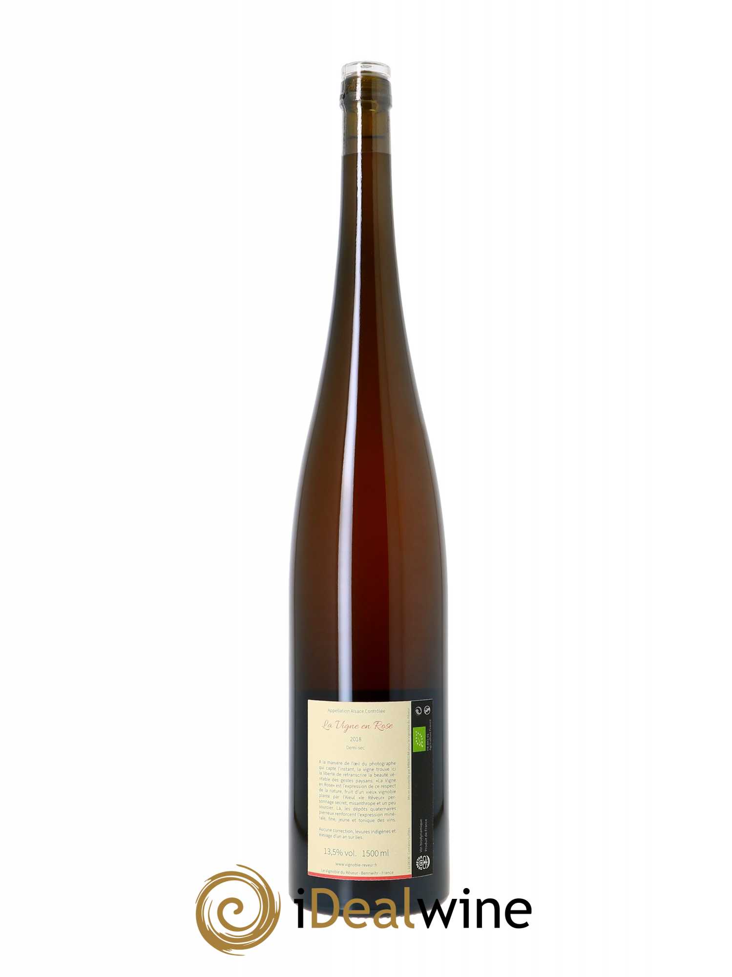 Alsace La Vigne en Rose Vignoble du Rêveur 2018 - Lotto di 1 magnum - 1