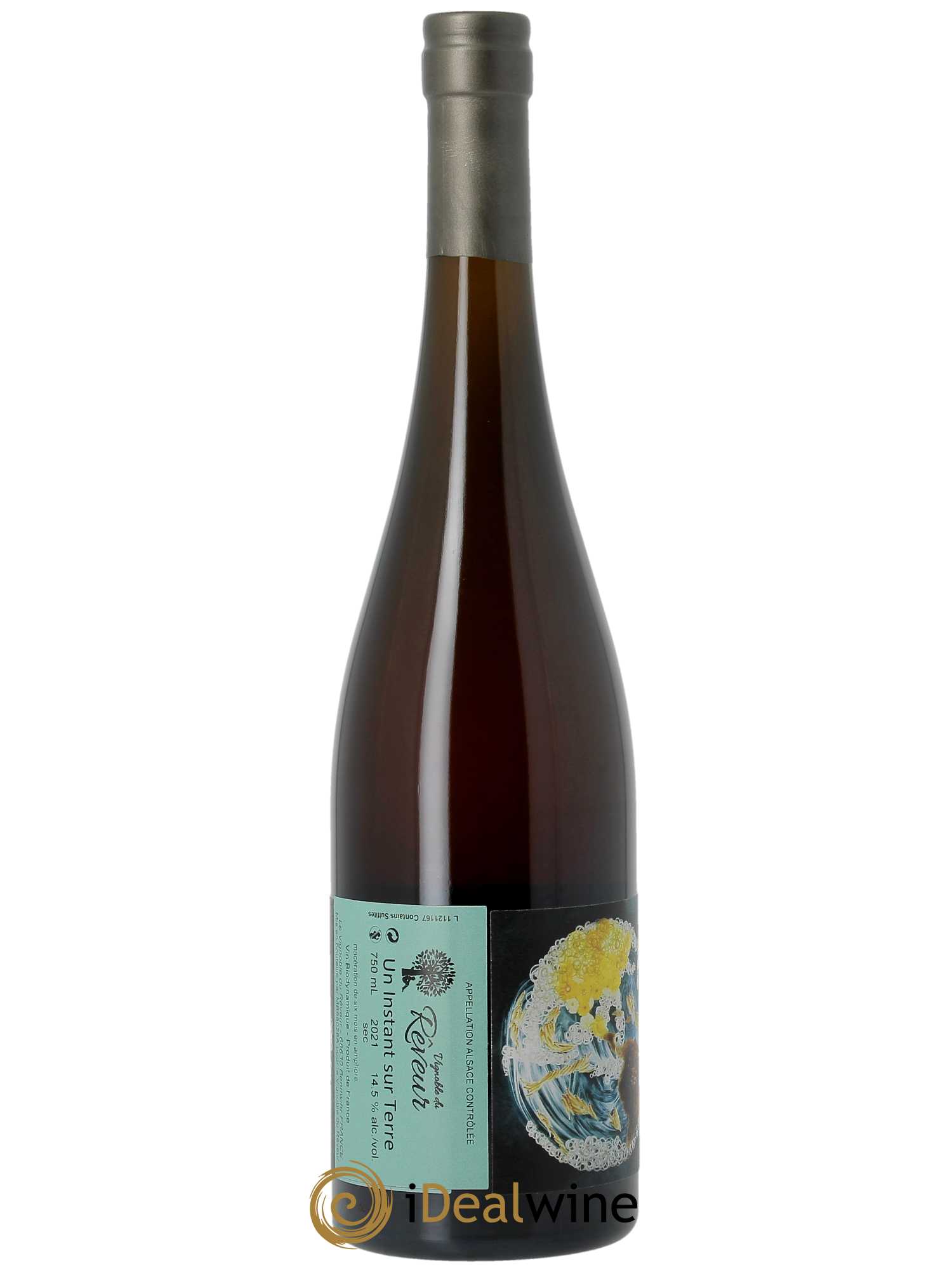 Alsace Un instant sur terre Vignoble du Rêveur 2021 - Lot de 1 bouteille - 2
