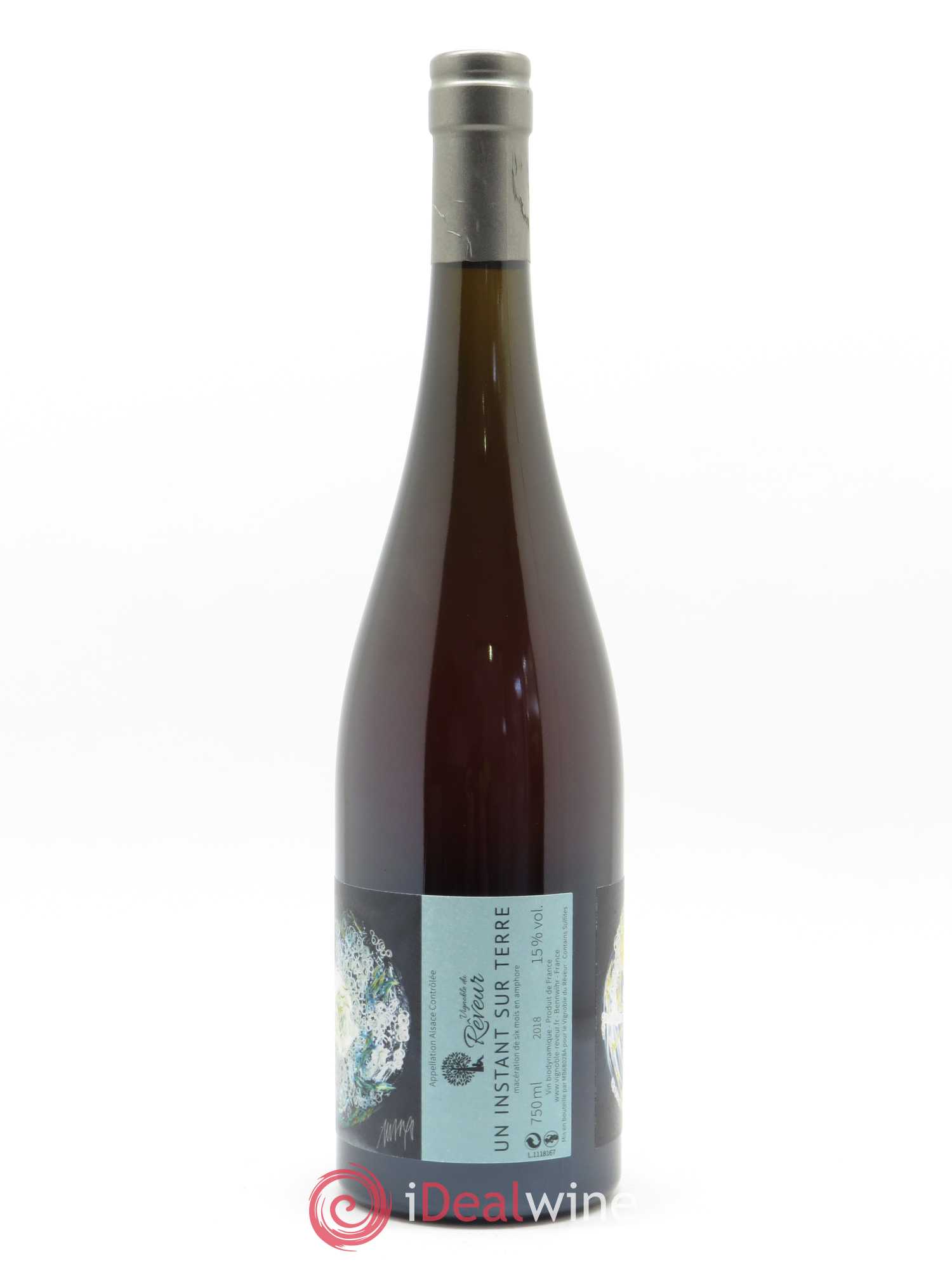 Alsace Un instant sur terre Vignoble du Rêveur 2018 - Lot de 1 bouteille - 3