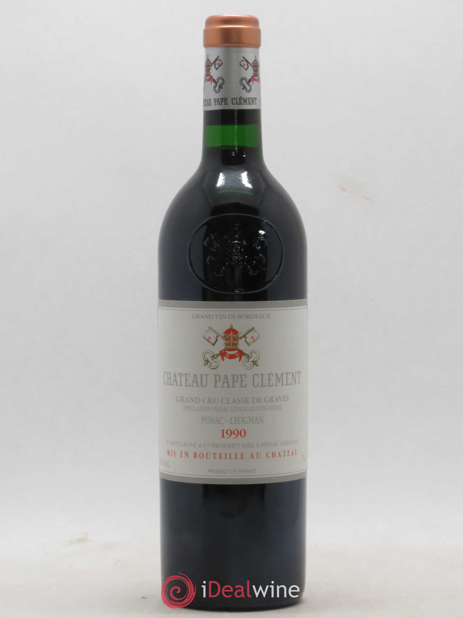 Château Pape Clément Cru Classé de Graves 1990 - Lot de 1 bouteille - 0