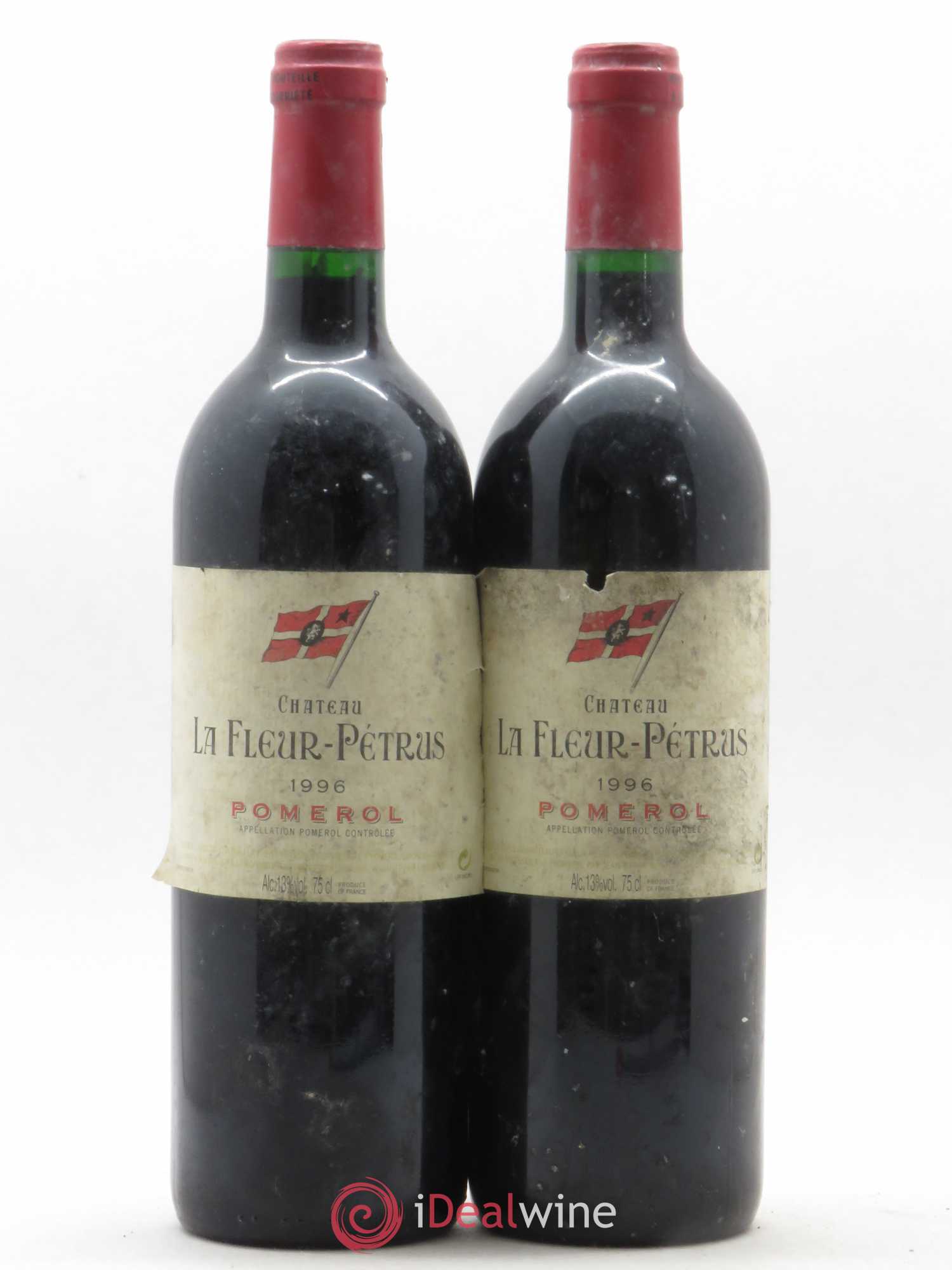 Château la Fleur Petrus 1996 - Lot de 2 bouteilles - 0