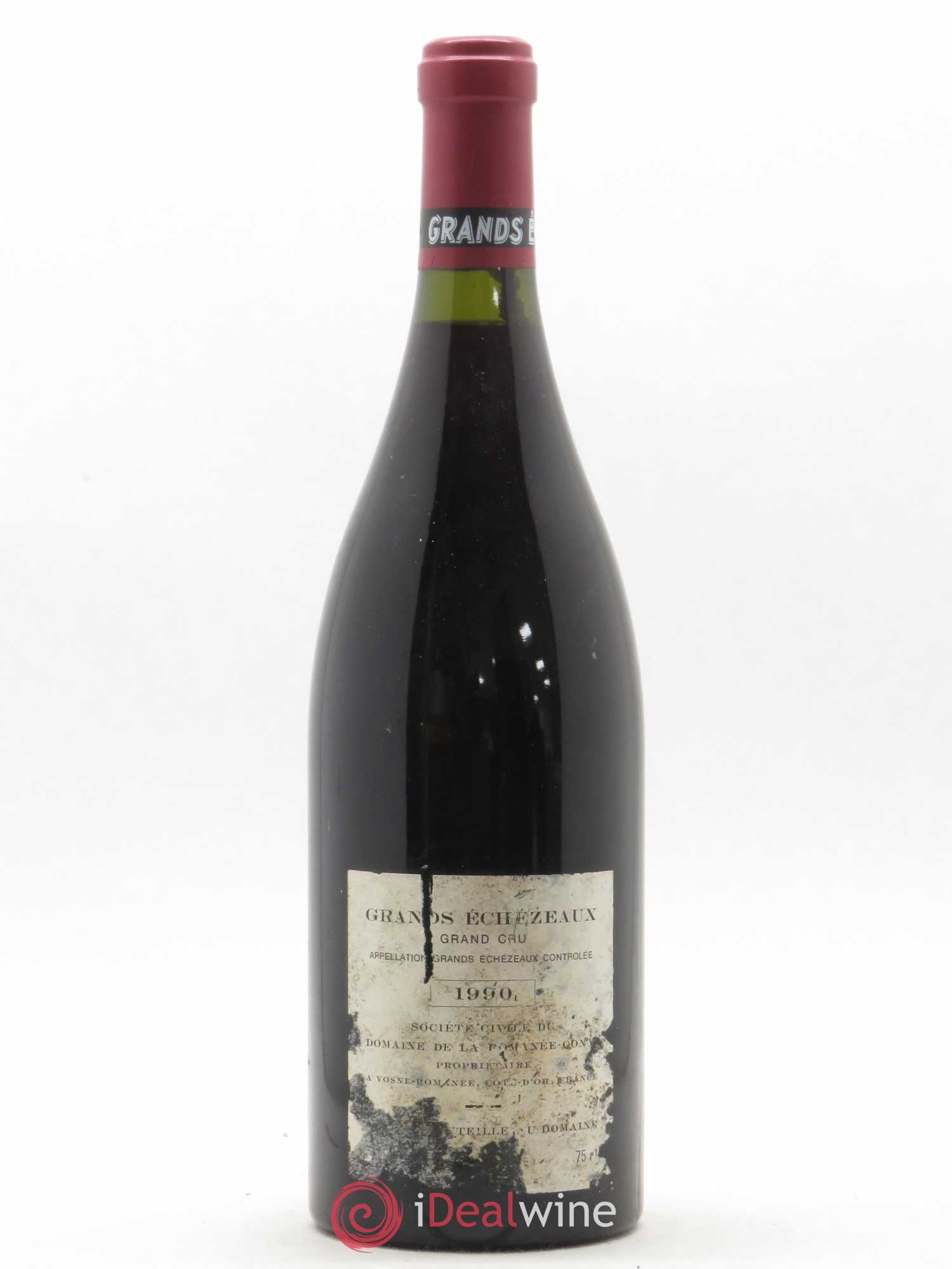 Grands-Echezeaux Grand Cru Domaine de la Romanée-Conti 1990 - Lot de 1 bouteille - 1