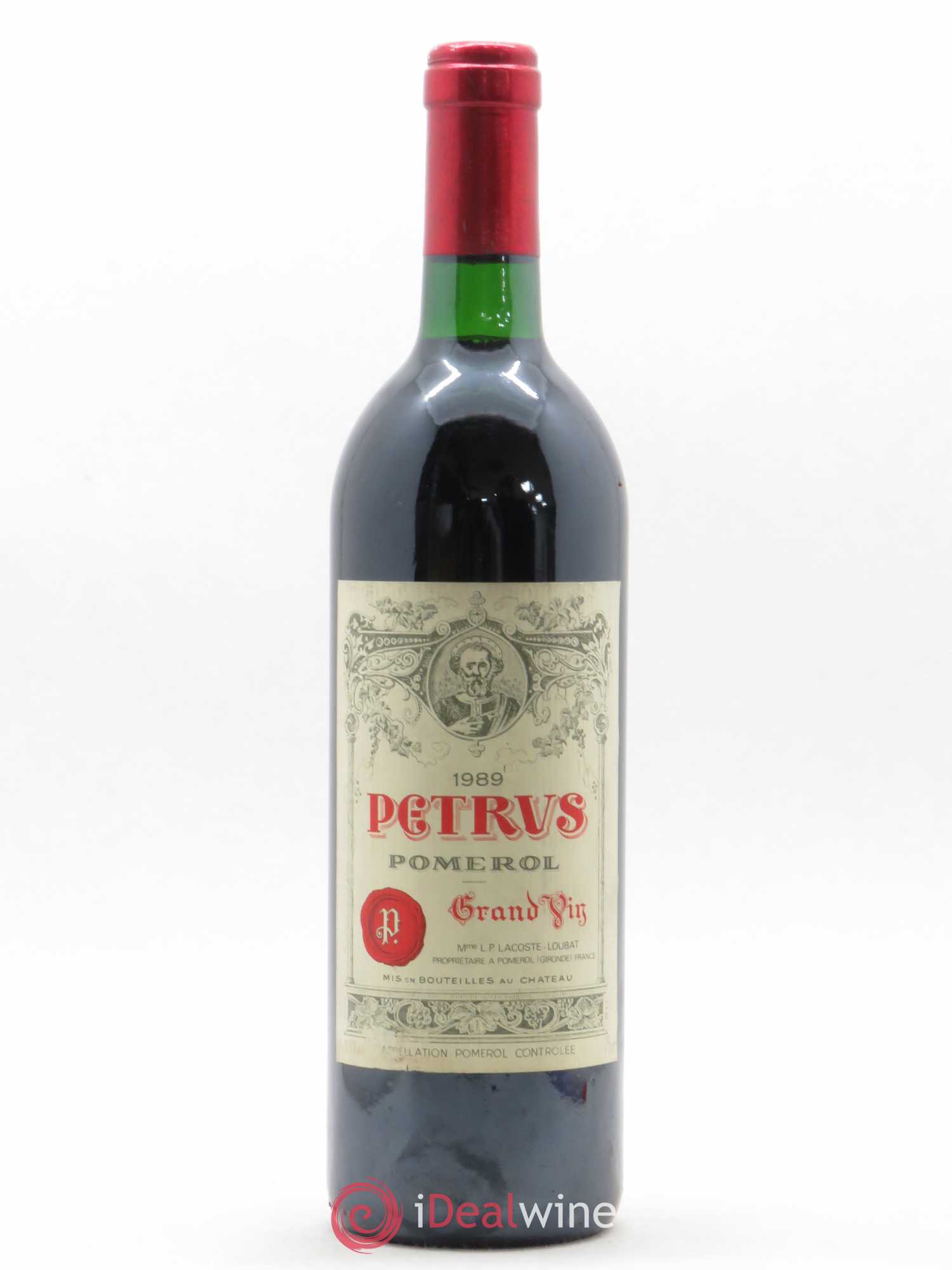 Petrus 1989 - Lot de 1 bouteille - 0