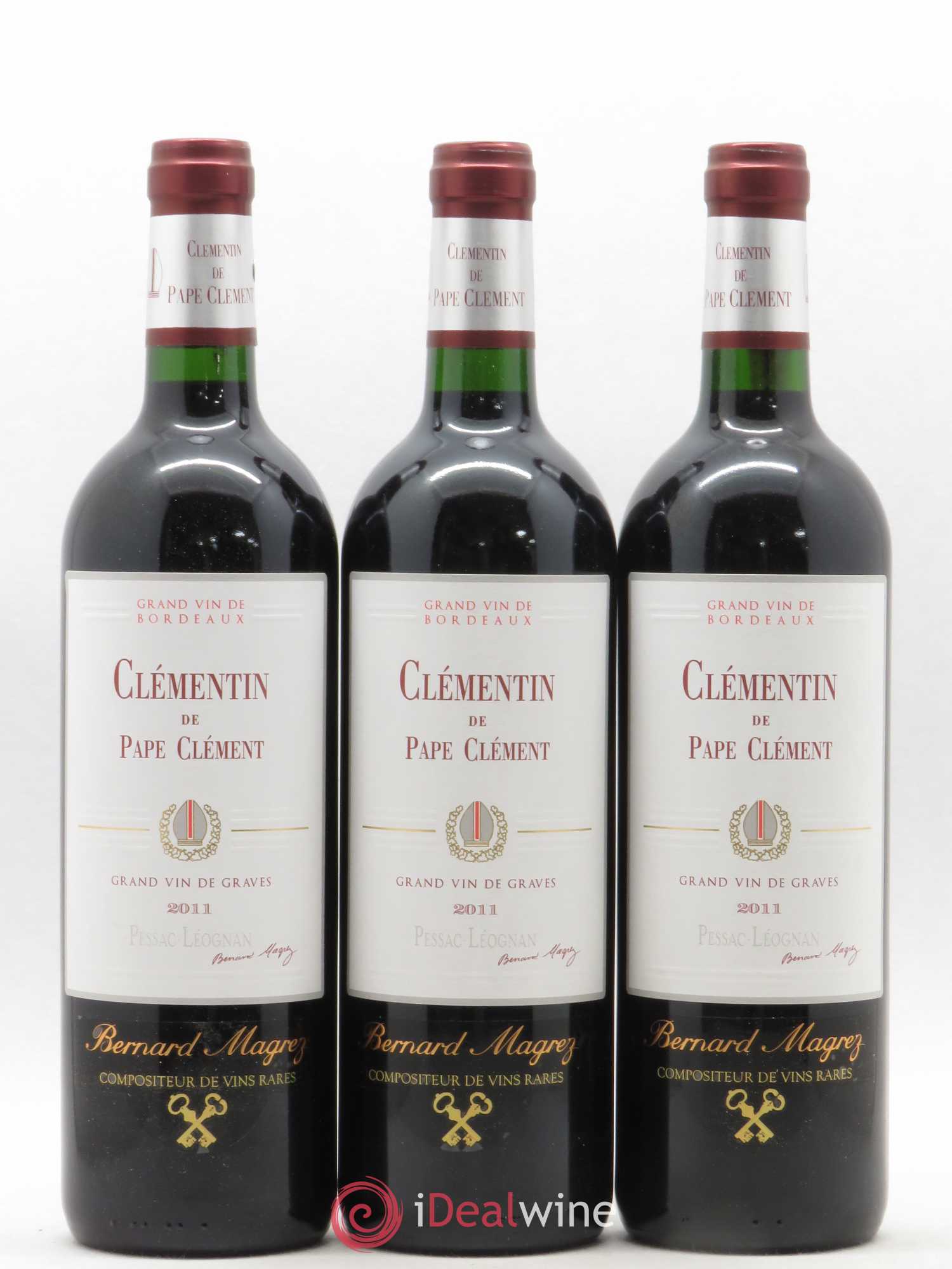 Le Clémentin de Pape Clément Second Vin 2011 - Lot de 6 bouteilles - 1