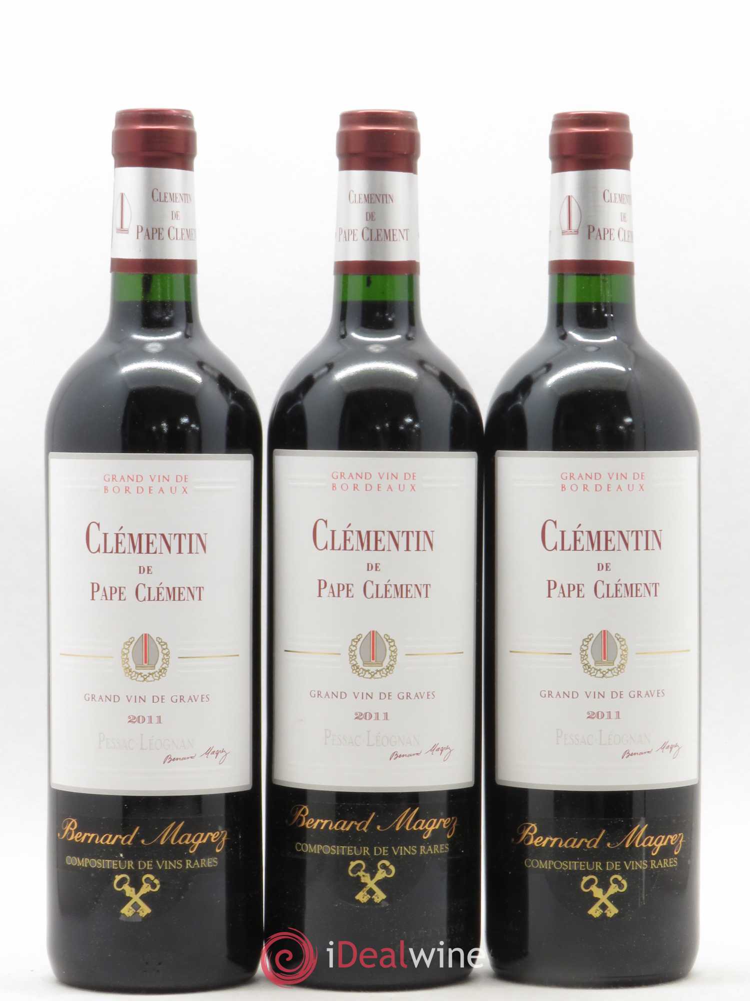 Le Clémentin de Pape Clément Second Vin 2011 - Lot de 6 bouteilles - 2