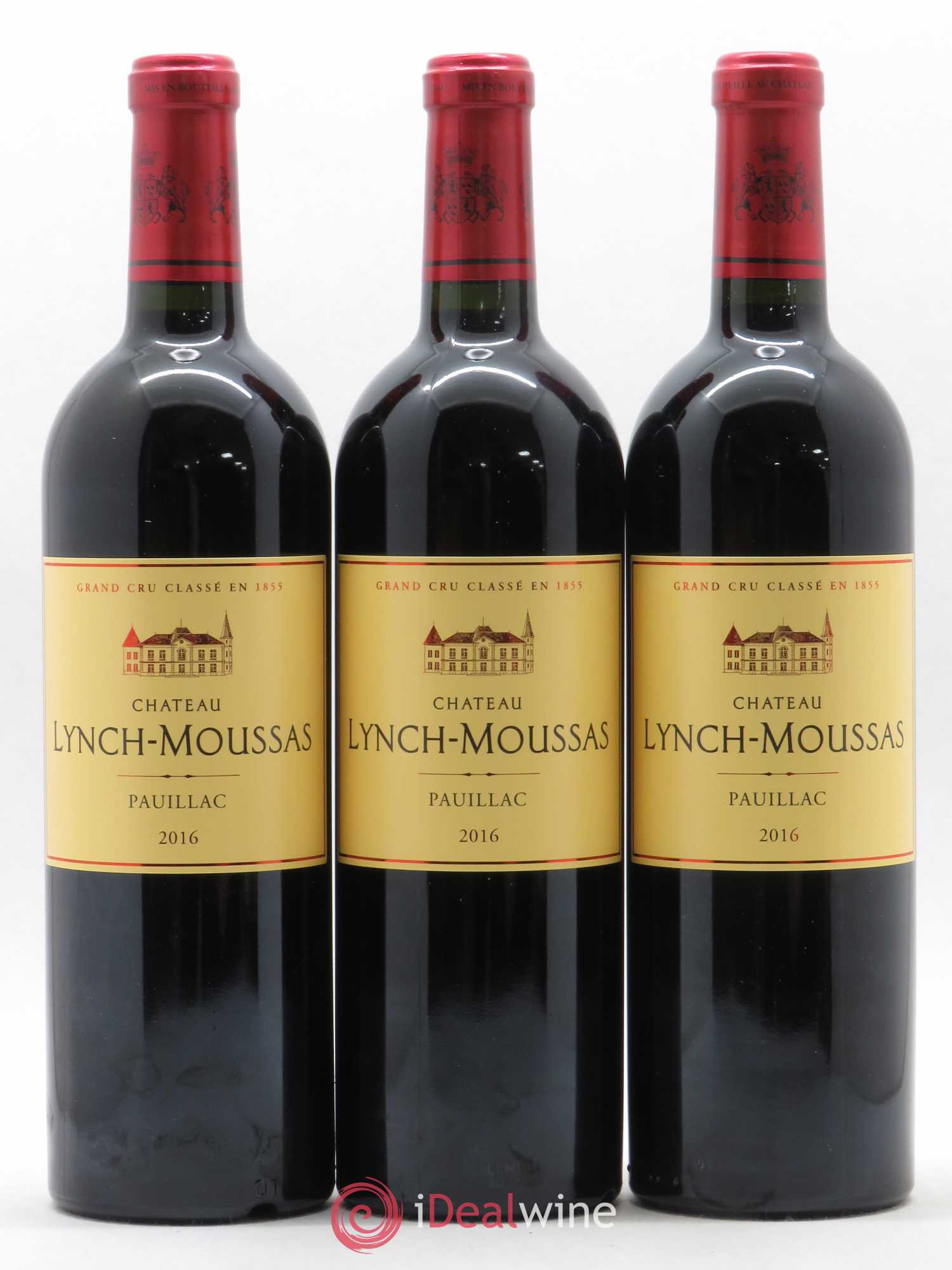 Château Lynch Moussas 5ème Grand Cru Classé 2016 - Lot de 6 bouteilles - 1