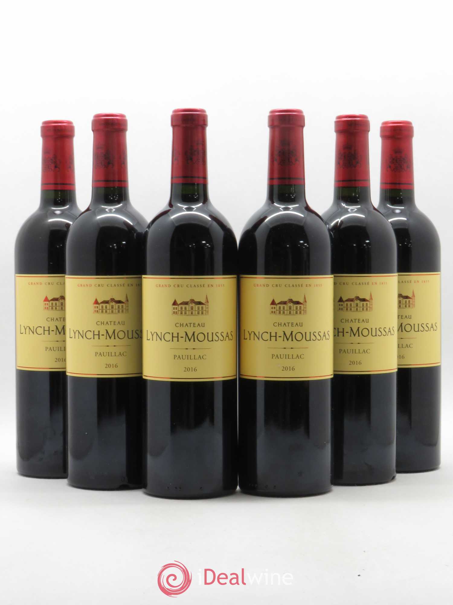 Château Lynch Moussas 5ème Grand Cru Classé 2016 - Lot de 6 bouteilles - 0
