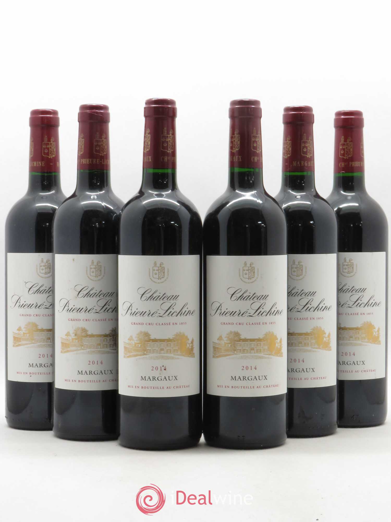 Château Prieuré Lichine 4ème Grand Cru Classé 2014 - Lot de 6 bouteilles - 0