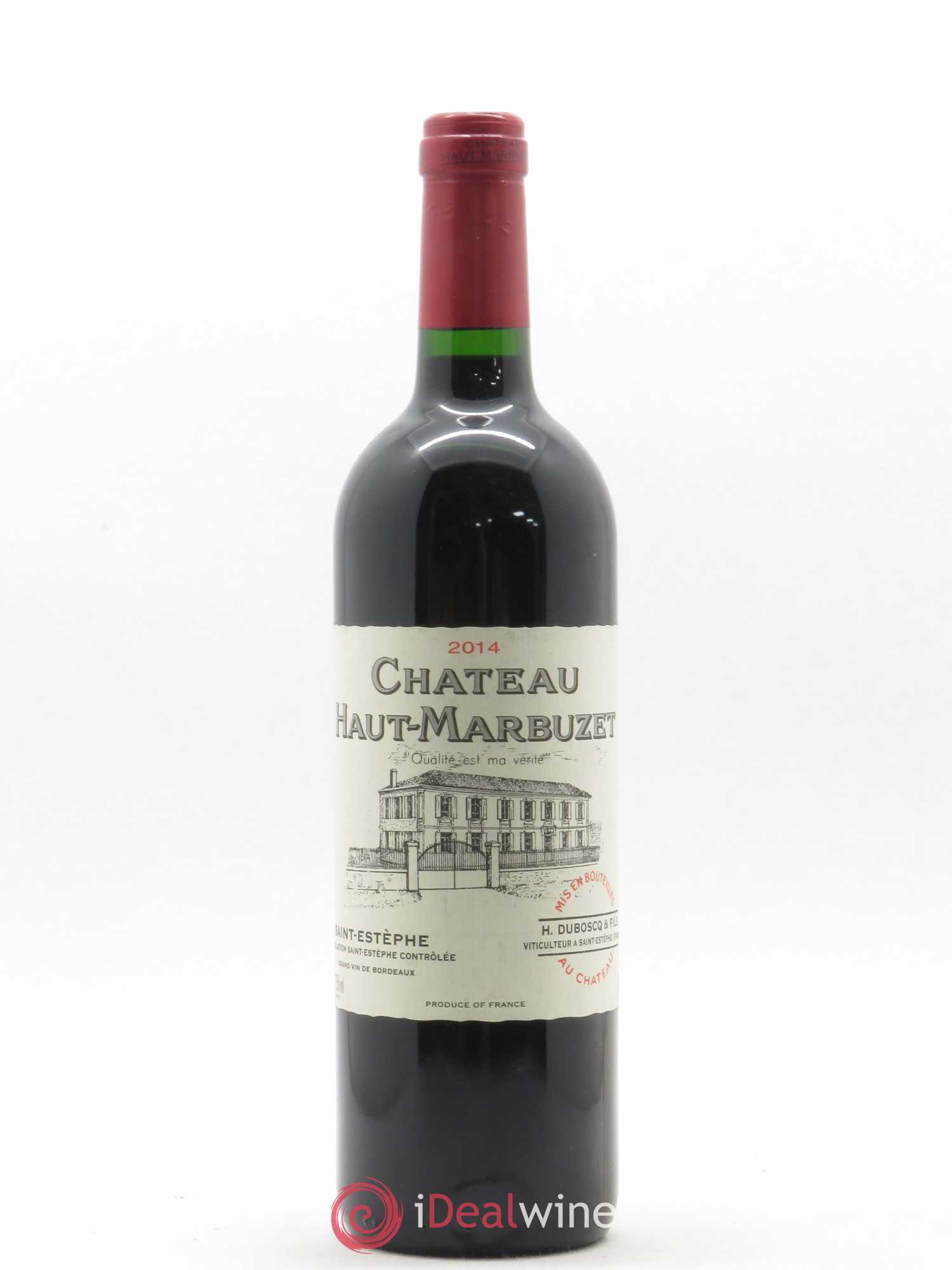 Château Haut Marbuzet 2014 - Lot de 1 bouteille - 0