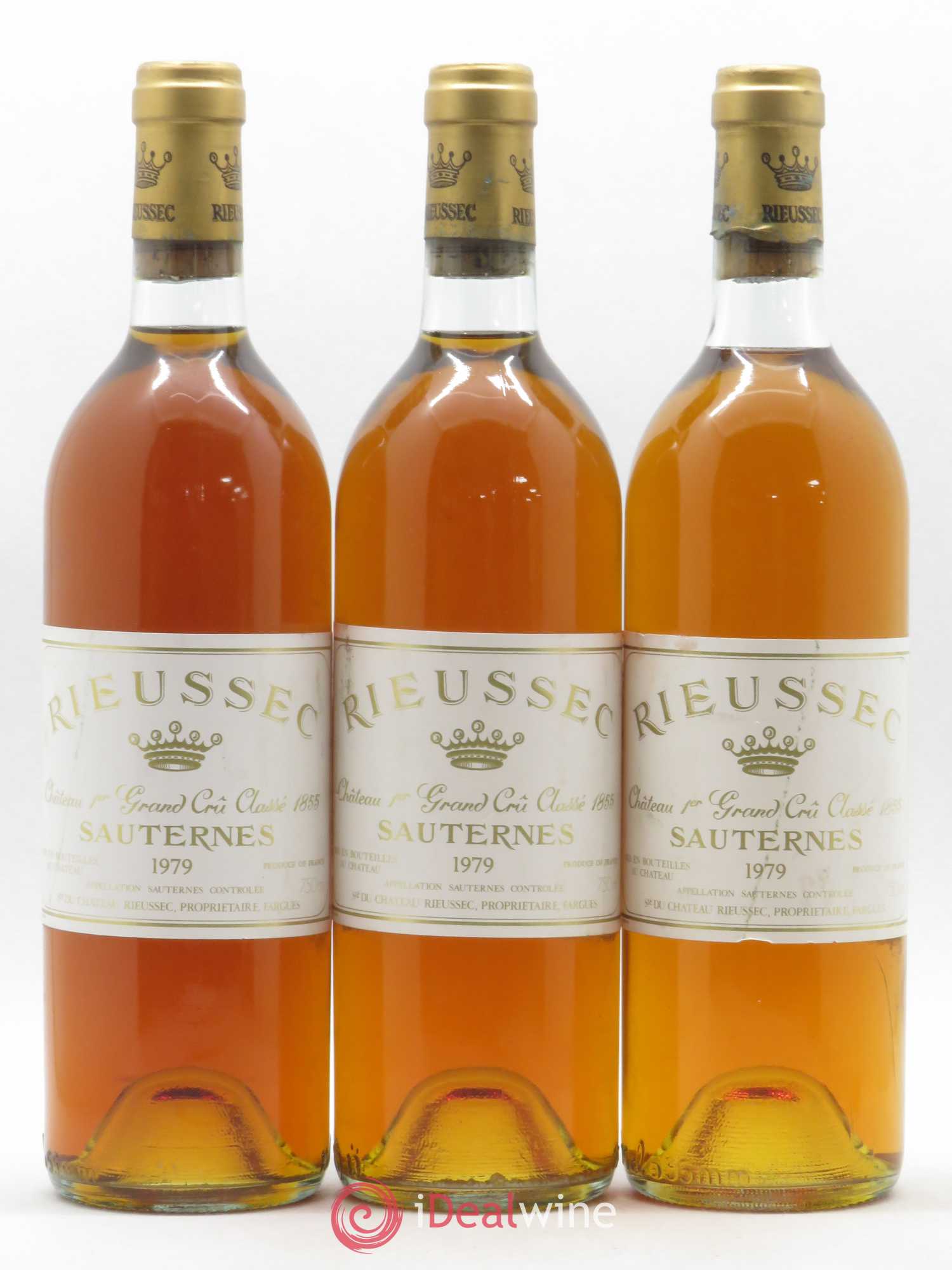 Château Rieussec 1er Grand Cru Classé 1979 - Lotto di 6 bottiglie - 1