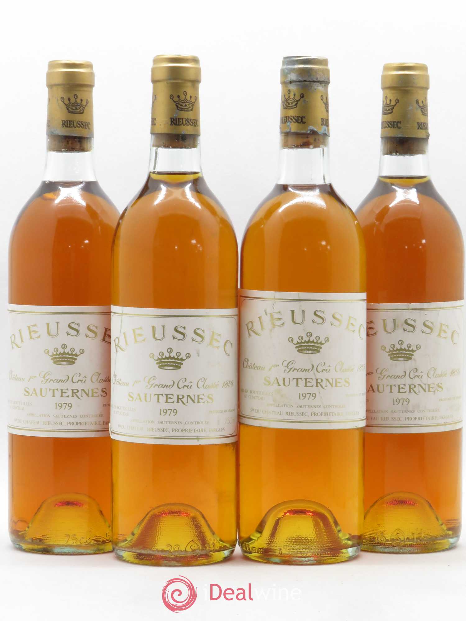 Château Rieussec 1er Grand Cru Classé 1979 - Lotto di 4 bottiglie - 0