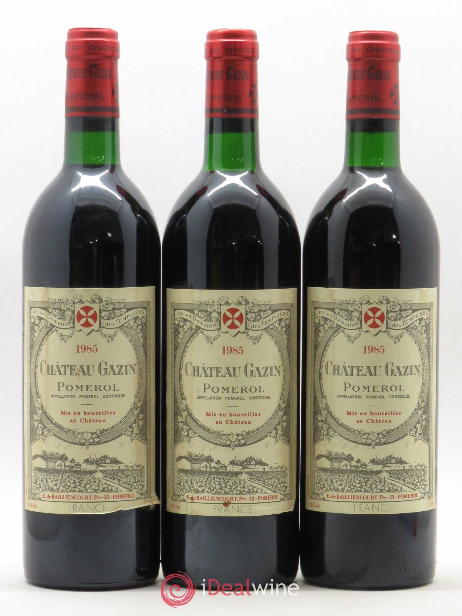 Château Gazin 1985 - Lot de 6 bouteilles - 1