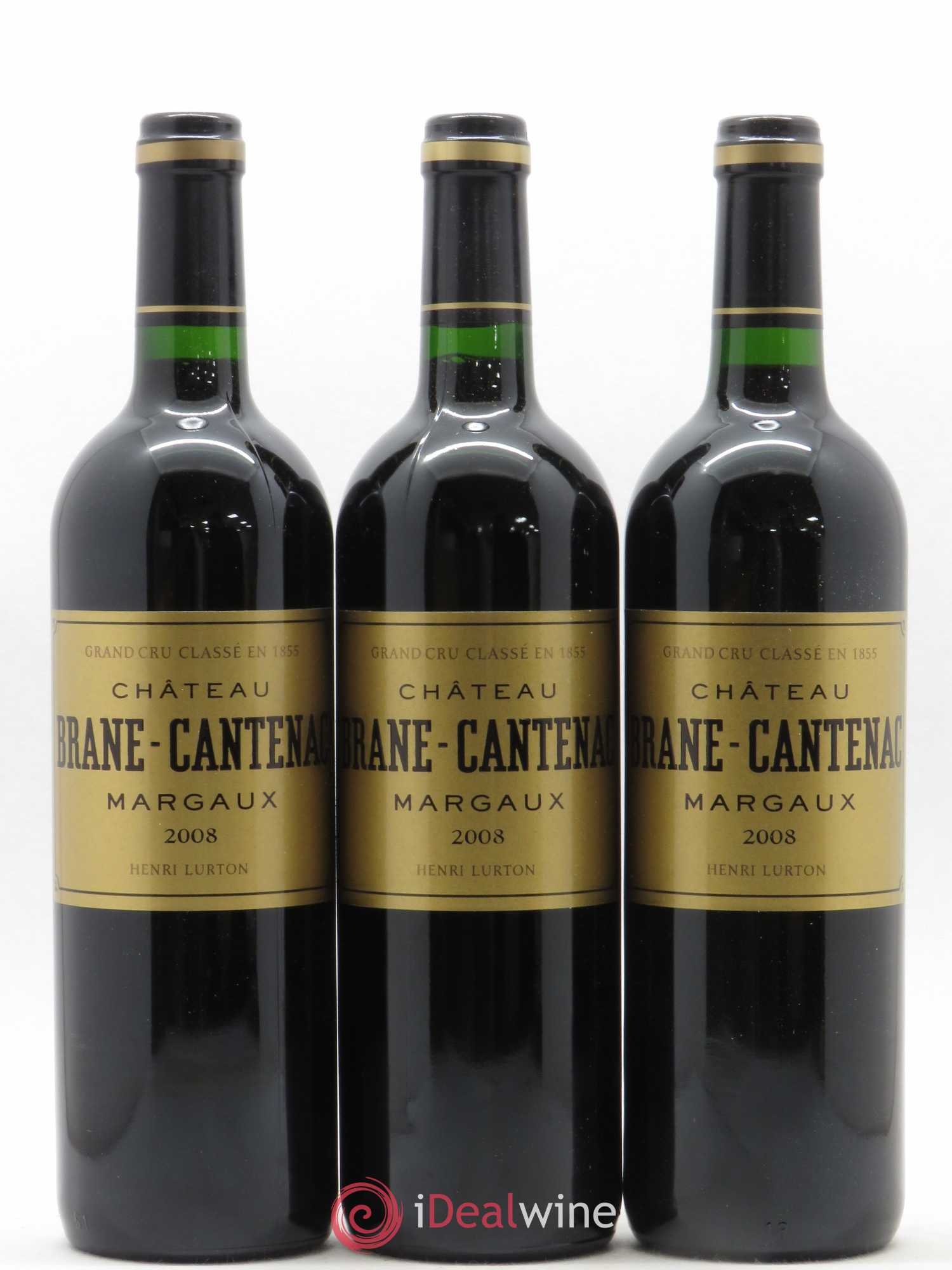 Château Brane Cantenac 2ème Grand Cru Classé 2008 - Lot de 12 bouteilles - 4