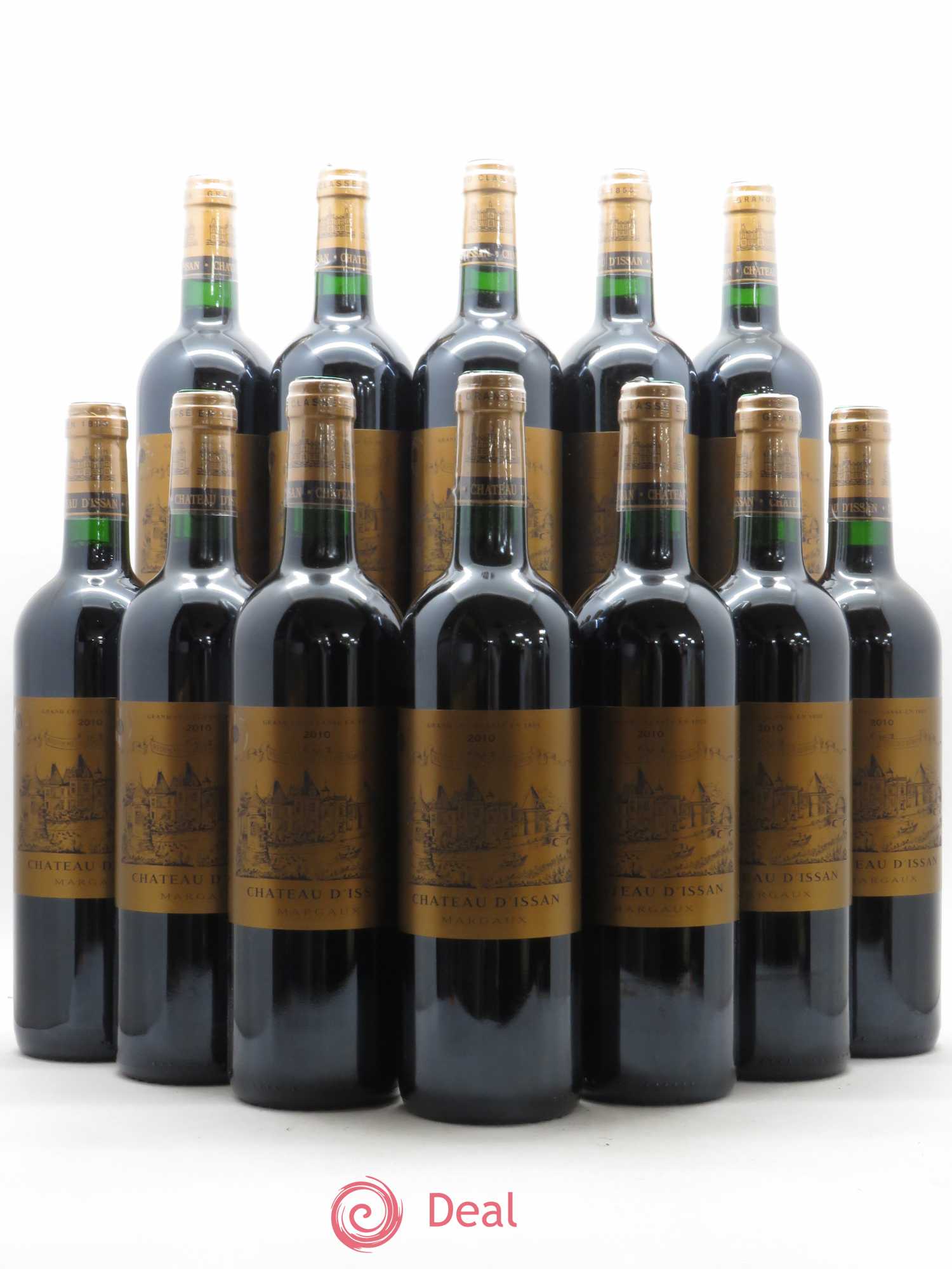 Château d'Issan 3ème Grand Cru Classé 2010 - Lot de 12 bouteilles - 0