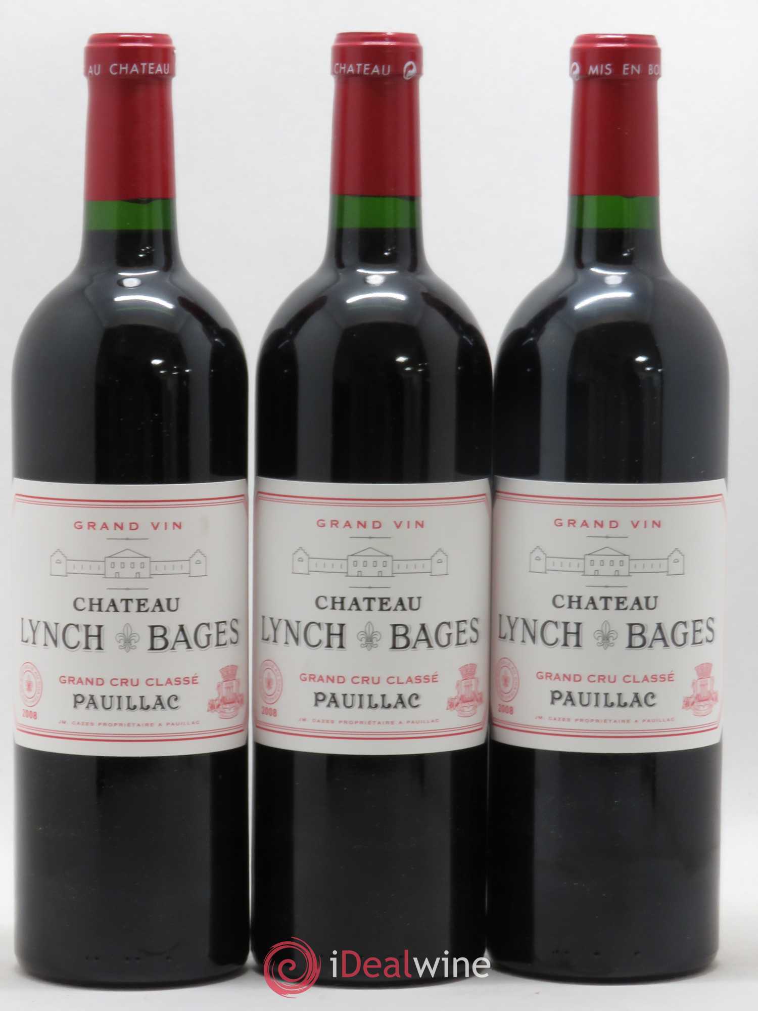 Château Lynch Bages 5ème Grand Cru Classé 2008 - Lot de 6 bouteilles - 2
