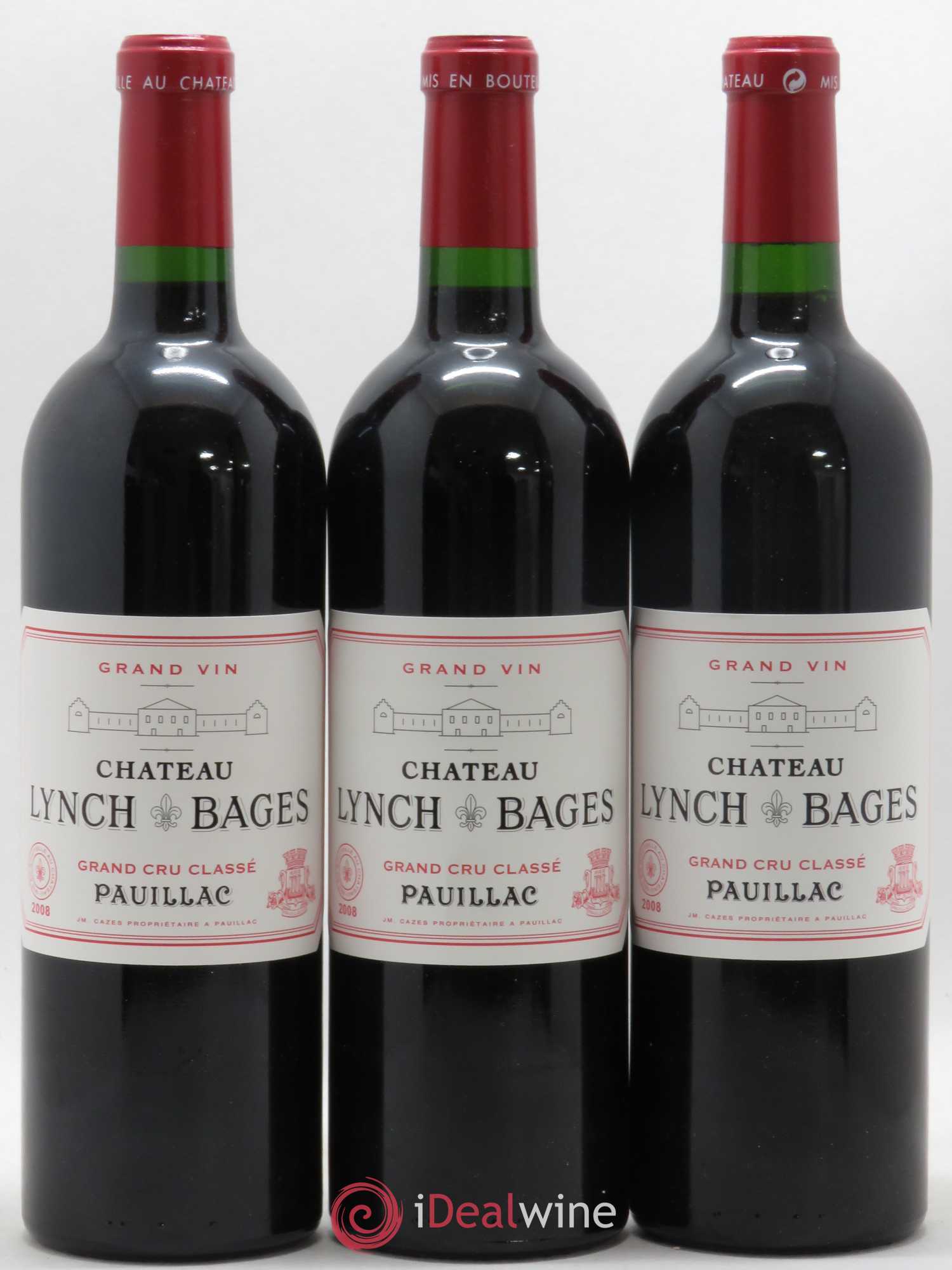 Château Léoville Poyferré 2ème Grand Cru Classé 2008 - Lot de 6 bouteilles - 1