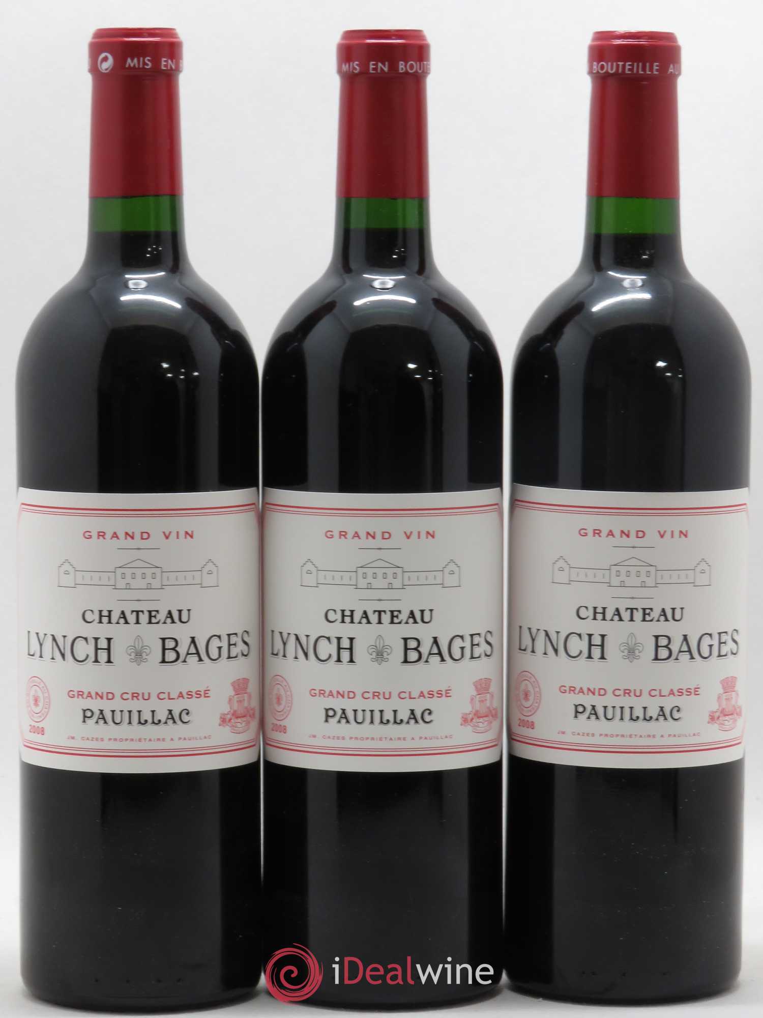Château Léoville Poyferré 2ème Grand Cru Classé 2008 - Lot de 6 bouteilles - 2