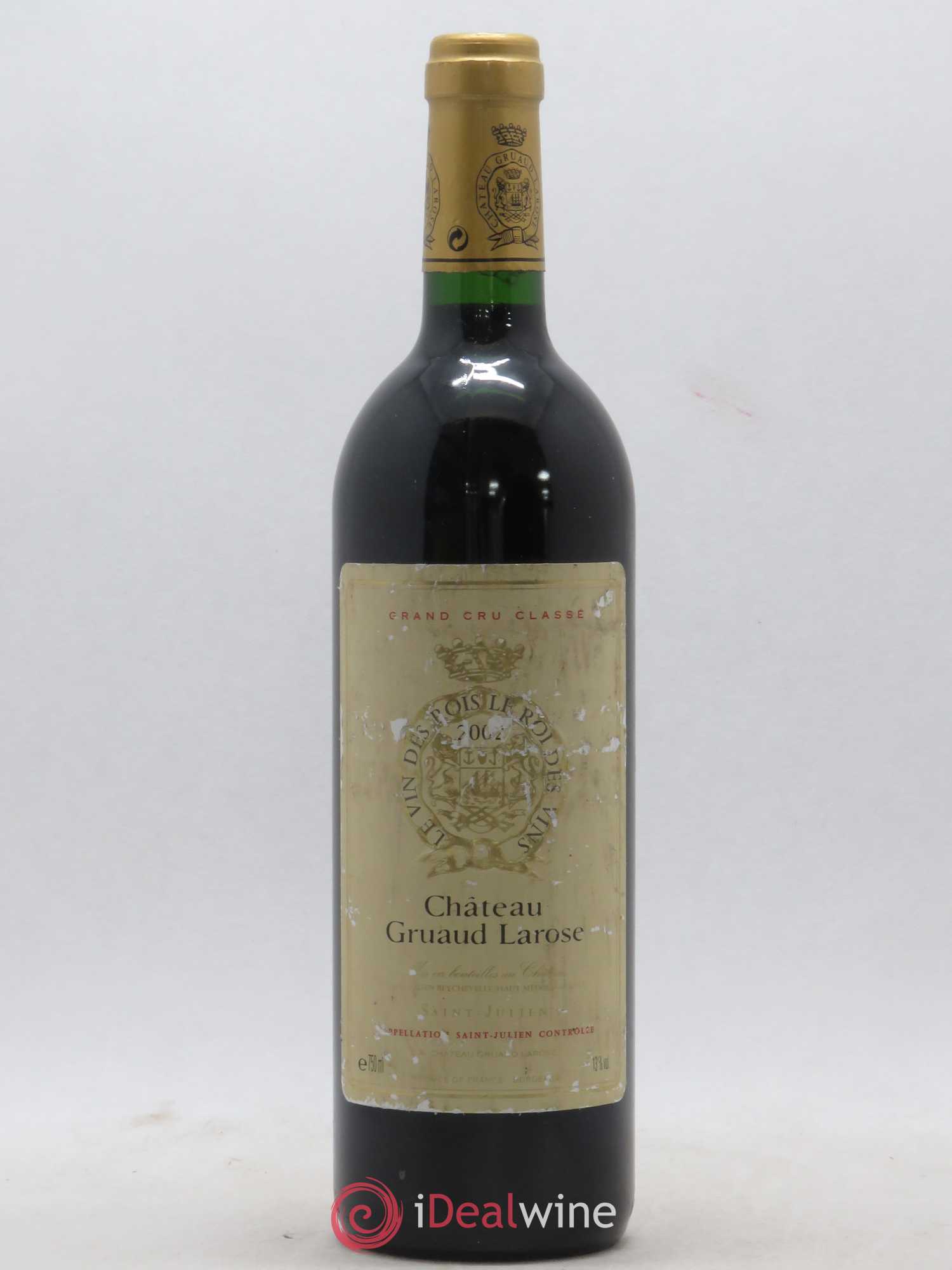 Château Gruaud Larose 2ème Grand Cru Classé 2002 - Lot de 1 bouteille - 0