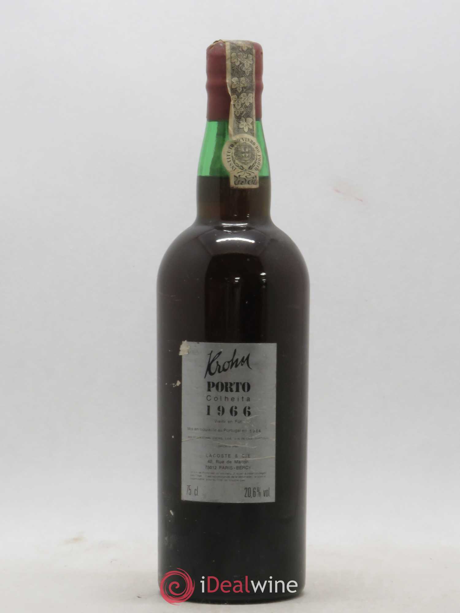 Porto Colheita Krohn 1966 - Posten von 1 Flasche - 1