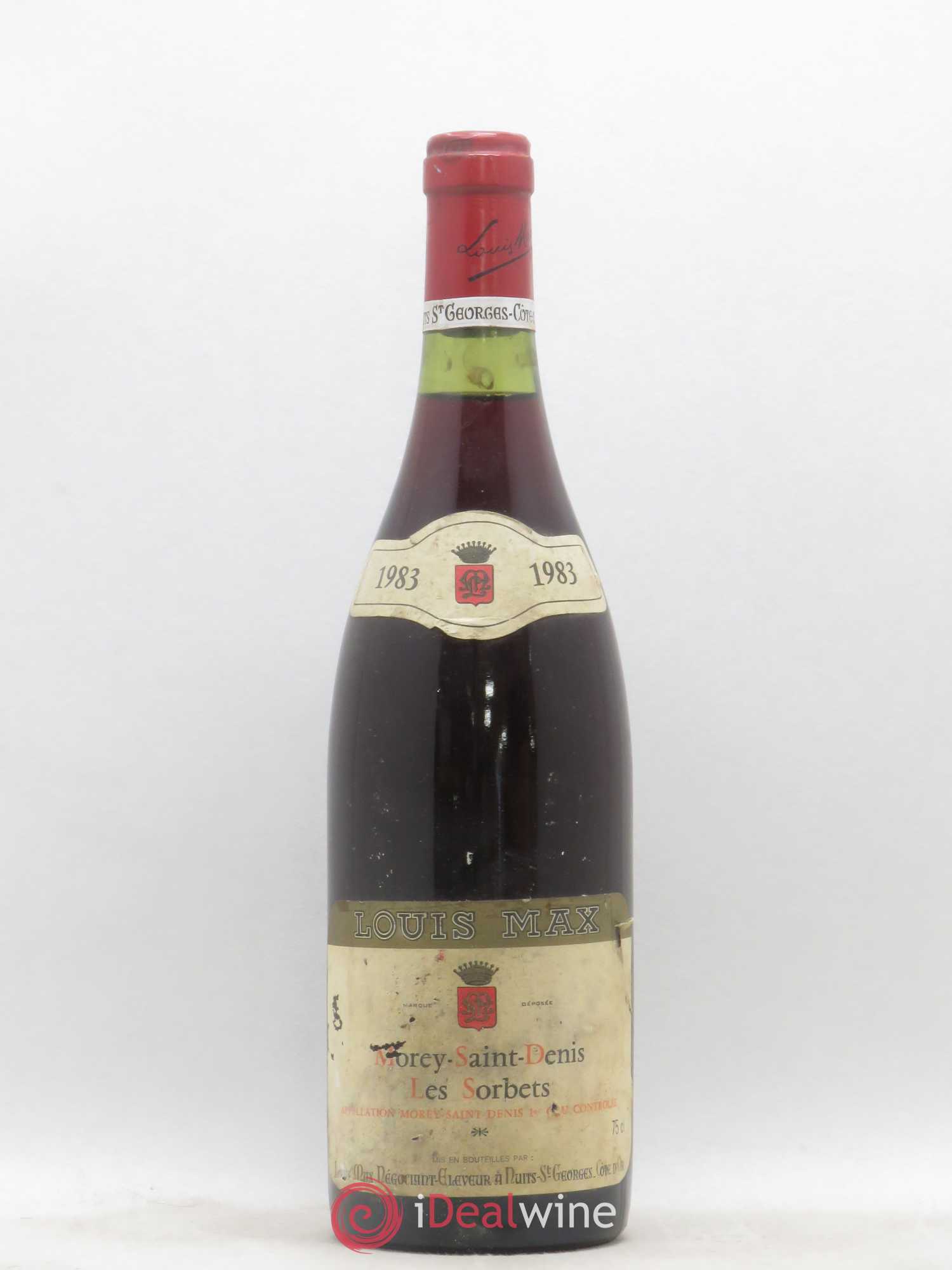 Morey-Saint-Denis 1er Cru Les Sorbets Louis Max 1983 - Lot de 1 bouteille - 0