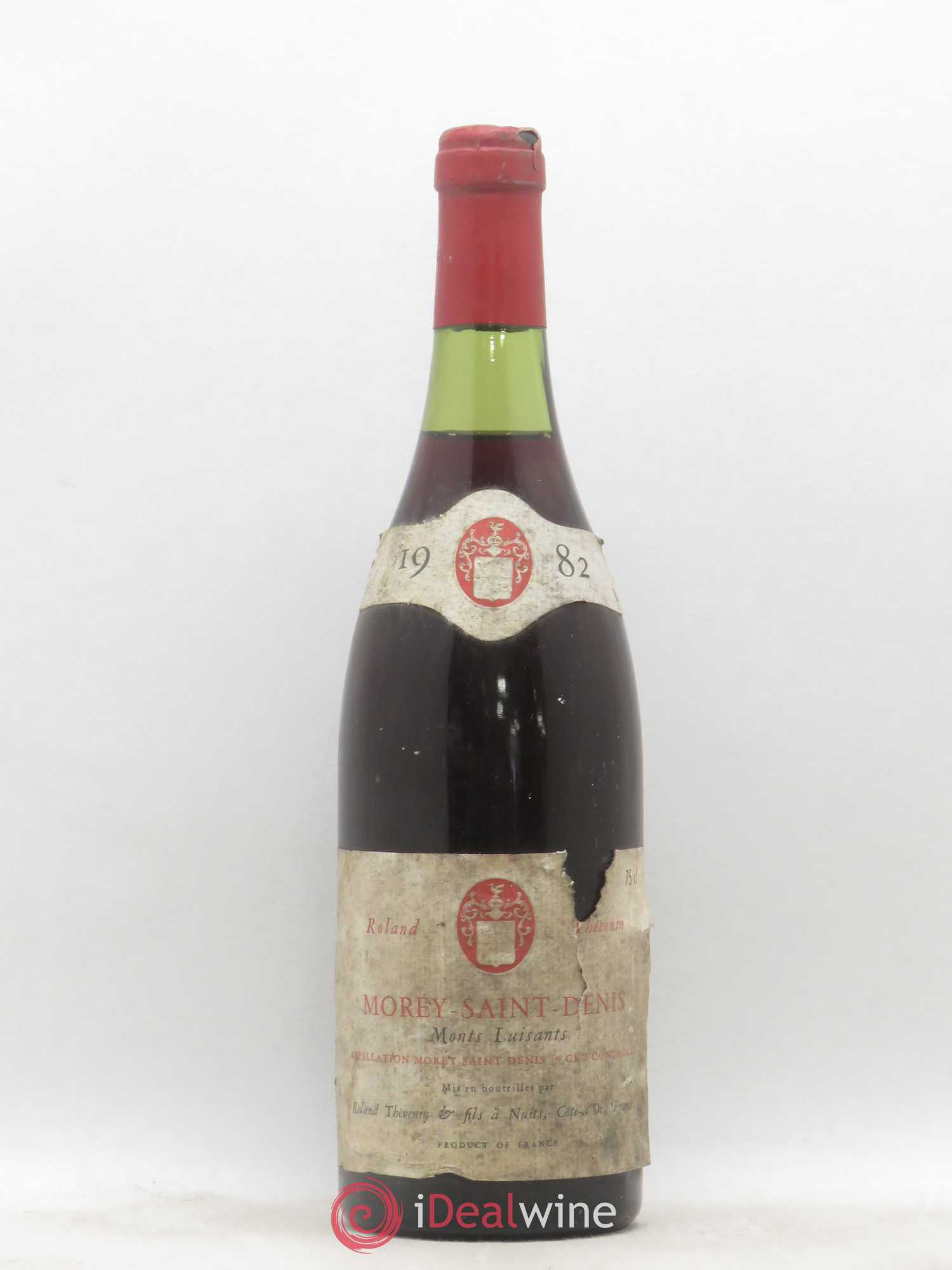 Morey-Saint-Denis 1er Cru Monts Luisants Thevenin 1982 - Posten von 1 Flasche - 0