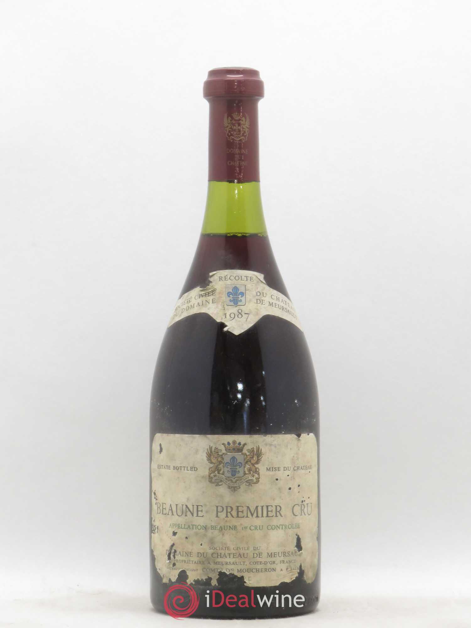 Beaune 1er Cru Château de Meursault 1987 - Lot de 1 bouteille - 0