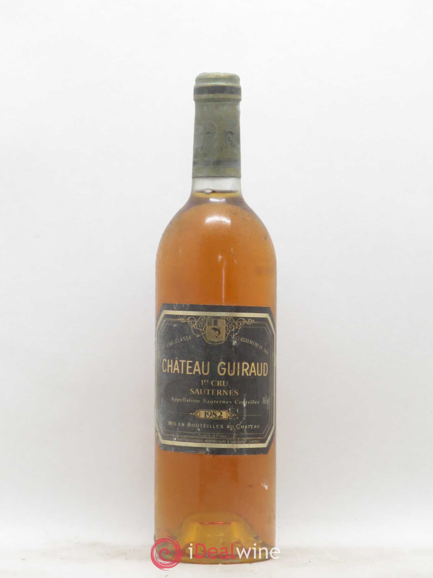 Château Guiraud 1er Grand Cru Classé 1982 - Lotto di 1 bottiglia - 0