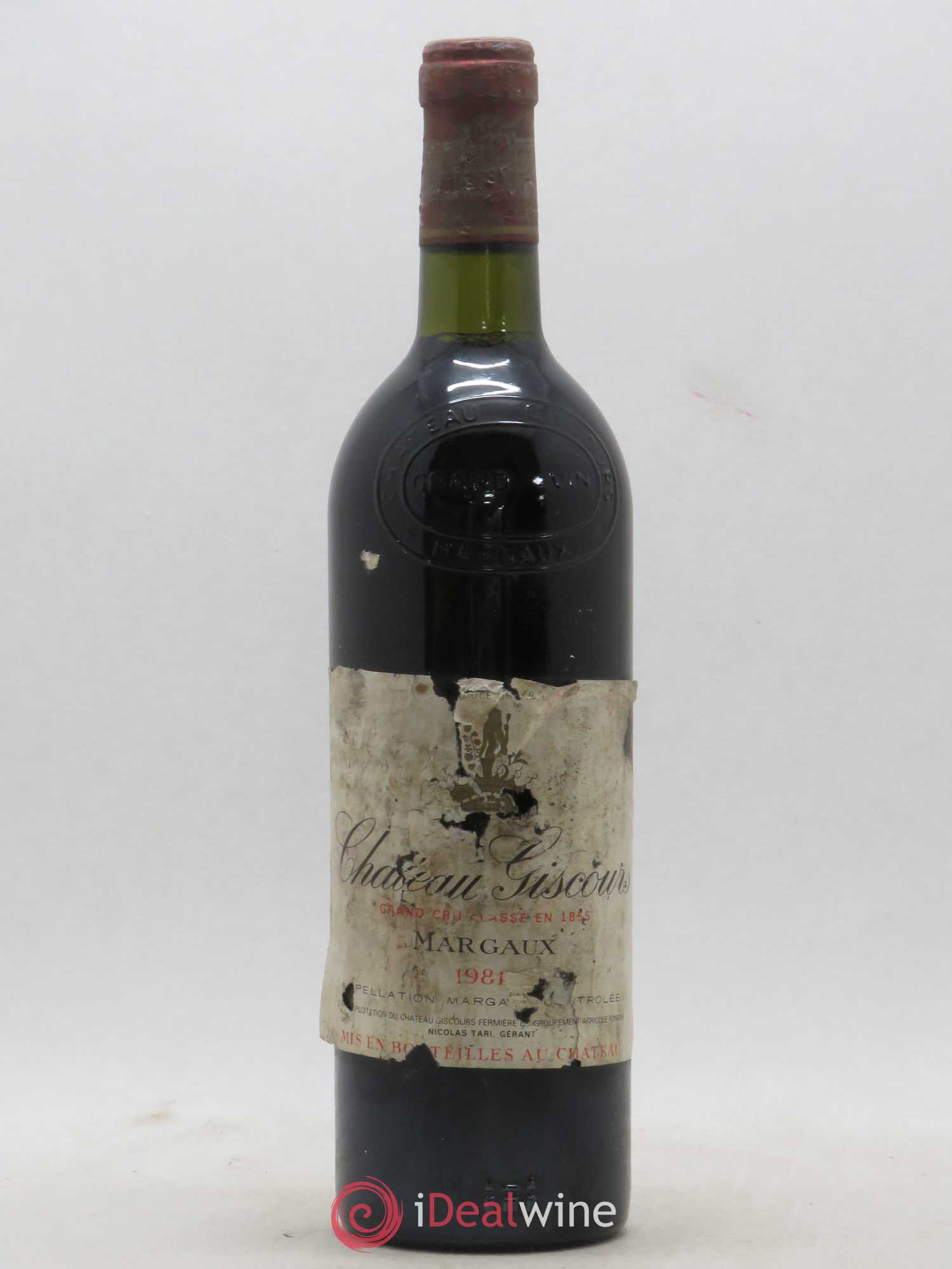 Château Giscours 3ème Grand Cru Classé 1981 - Lot de 1 bouteille - 0