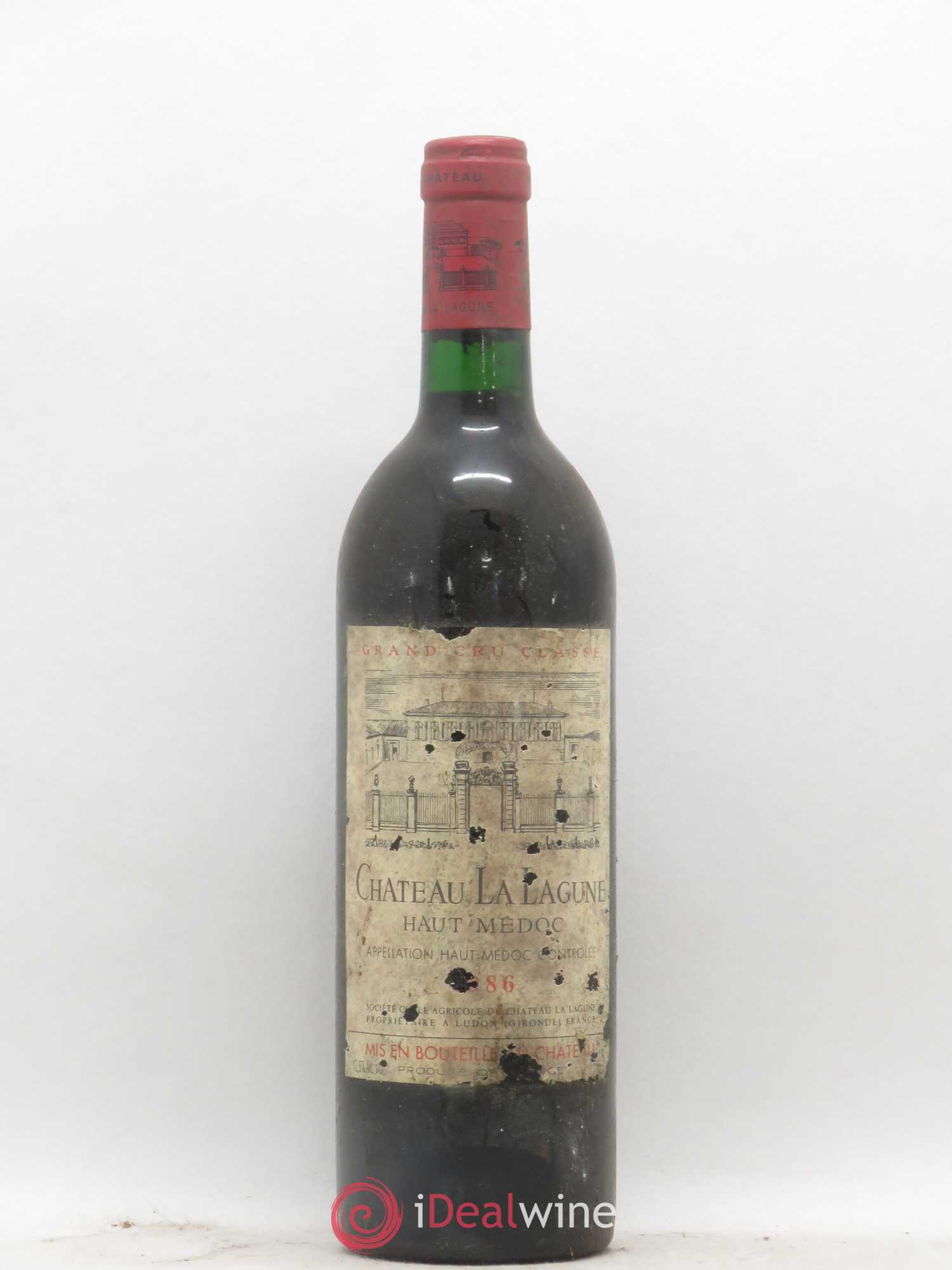 Château la Lagune 3ème Grand Cru Classé 1986 - Lot de 1 bouteille - 0