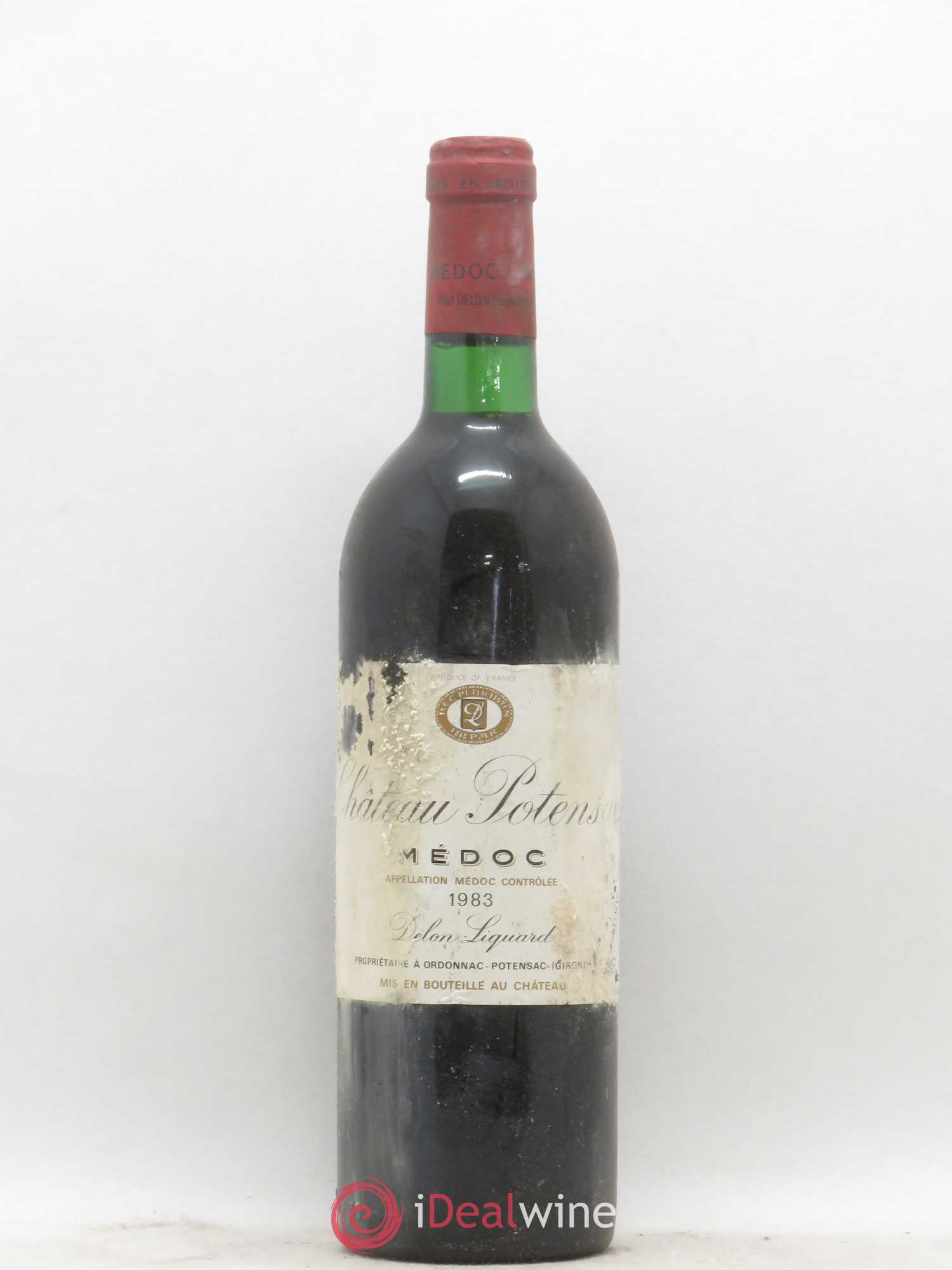 Château Potensac 1983 - Lot de 1 bouteille - 0