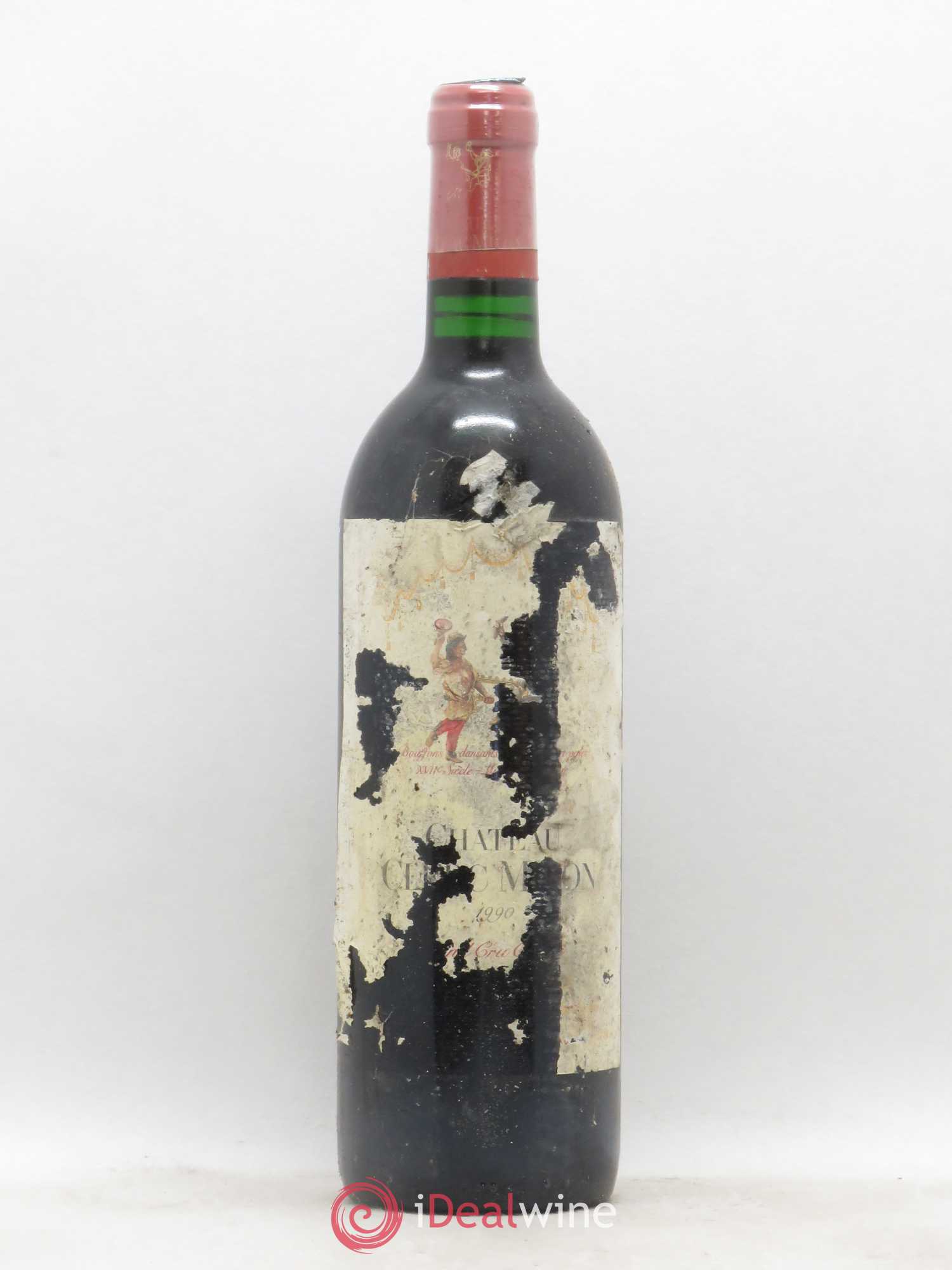 Château Clerc Milon 5ème Grand Cru Classé 1990 - Lot de 1 bouteille - 0
