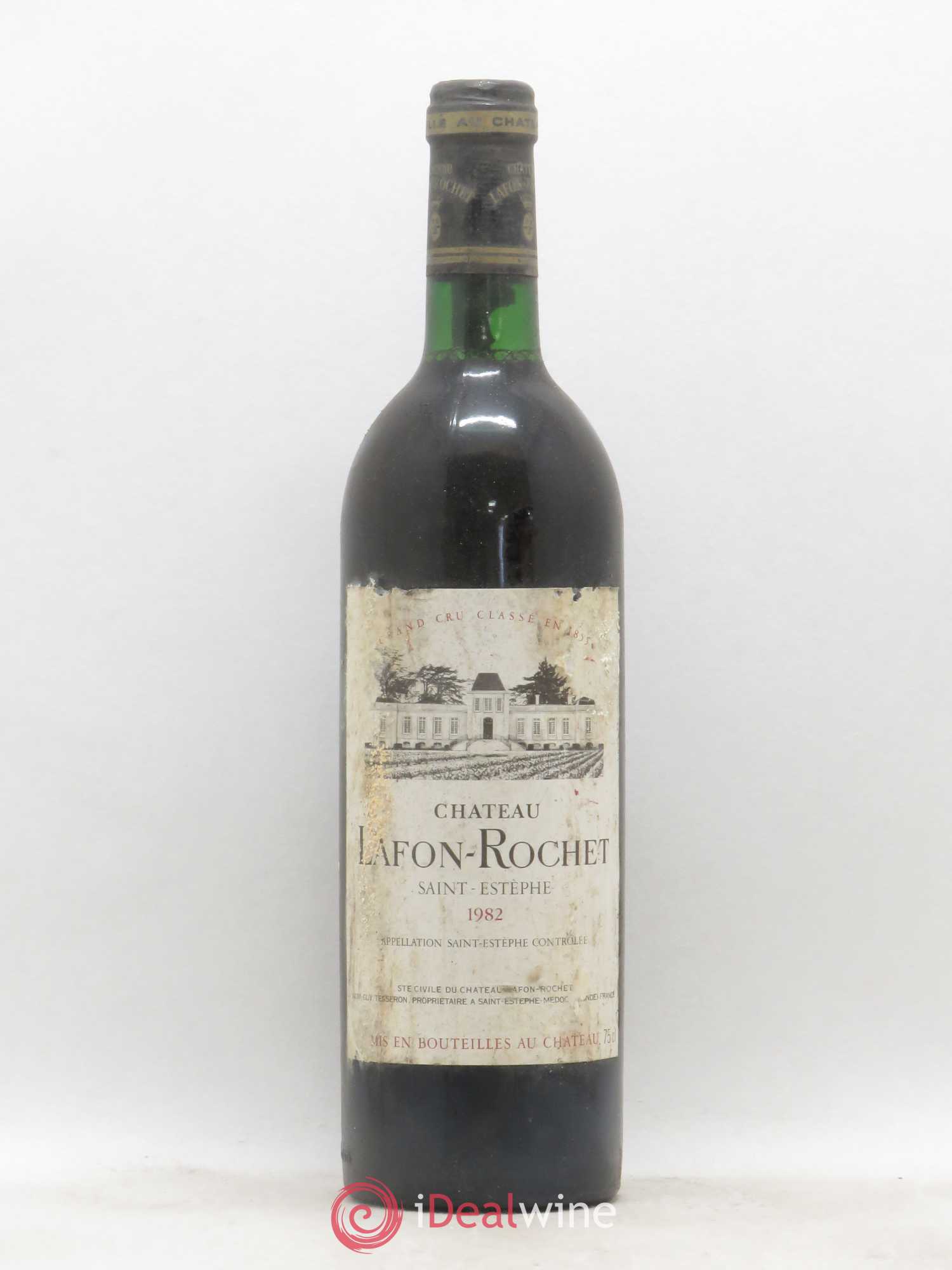 Château Lafon Rochet 4ème Grand Cru Classé 1982 - Lot de 1 bouteille - 0