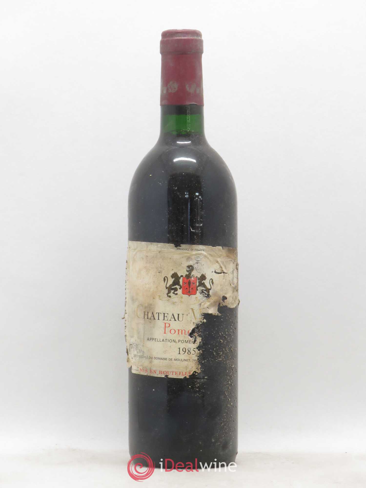 Château Moulinet 1985 - Lot de 1 bouteille - 0