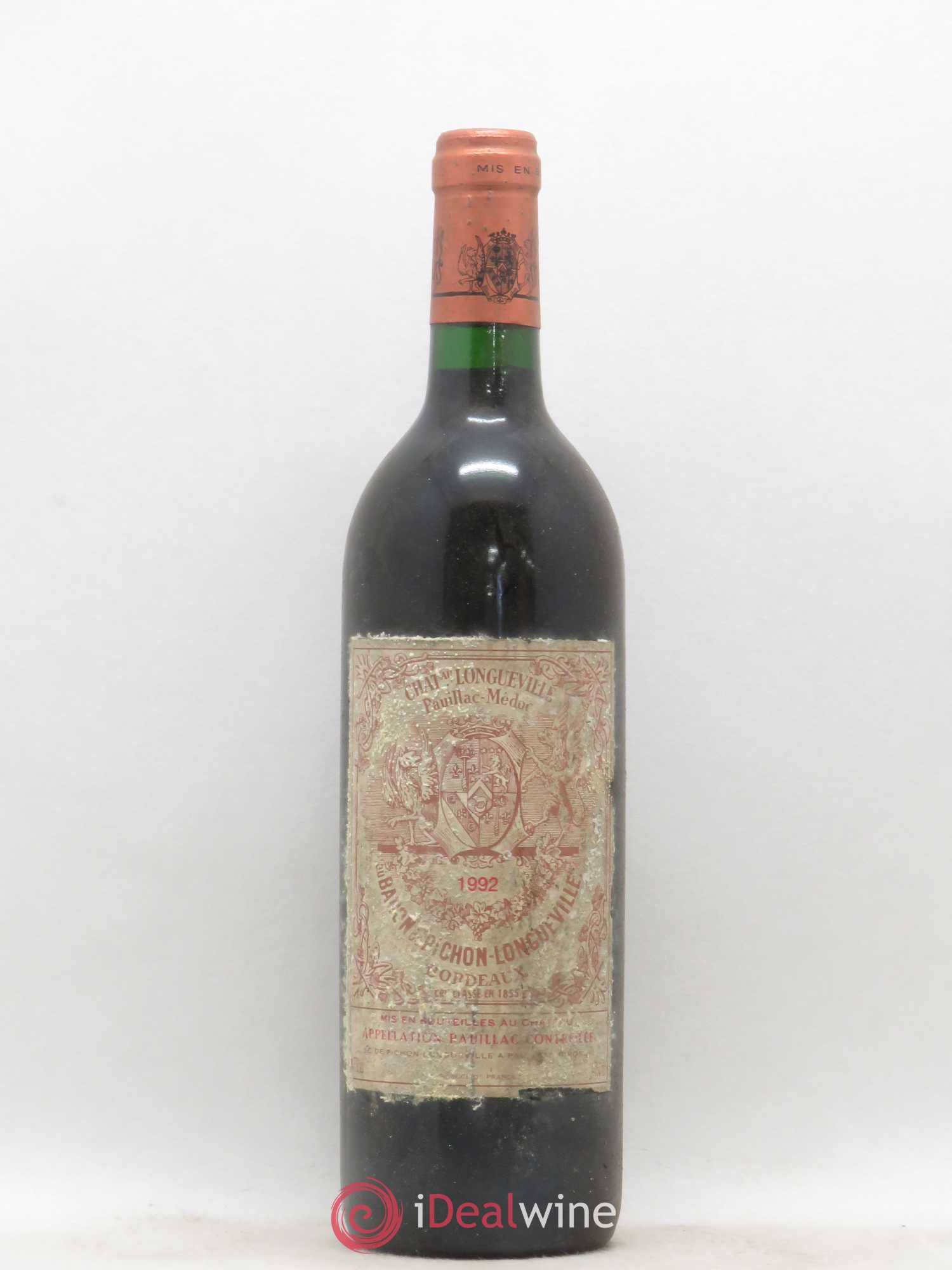 Pichon Longueville Baron 2ème Grand Cru Classé 1992 - Lot de 1 bouteille - 0