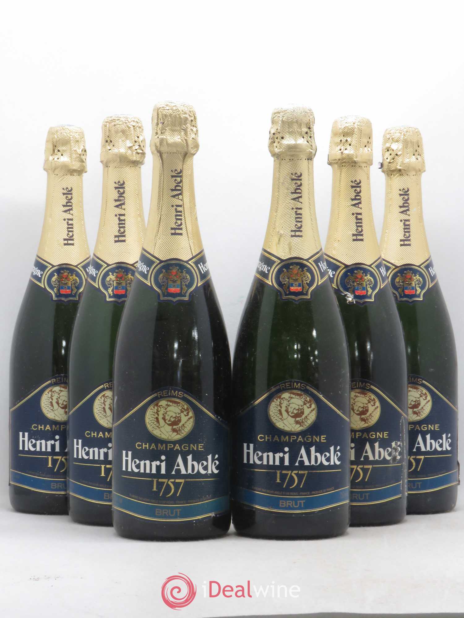 Champagne Henri Abele - Lot de 6 bouteilles - 0