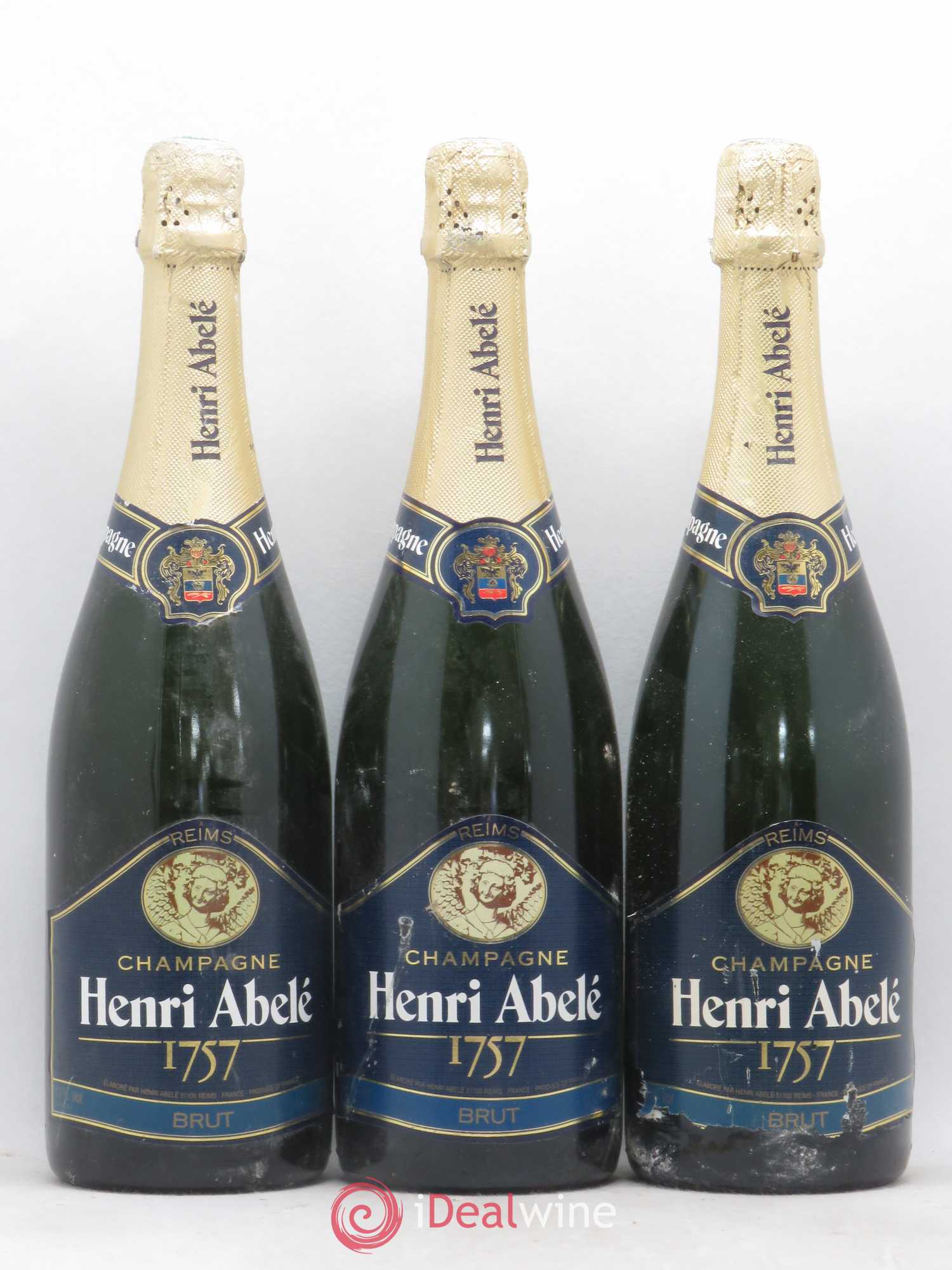 Champagne Henri Abele - Posten von 3 Flaschen - 0