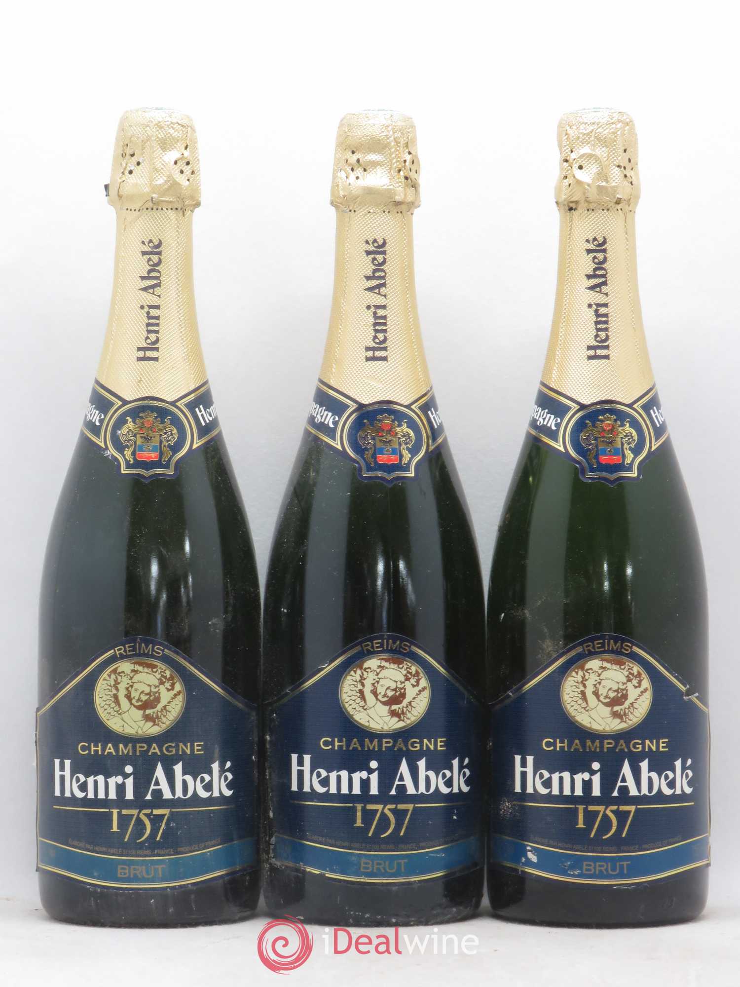 Champagne Henri Abele - Posten von 3 Flaschen - 0