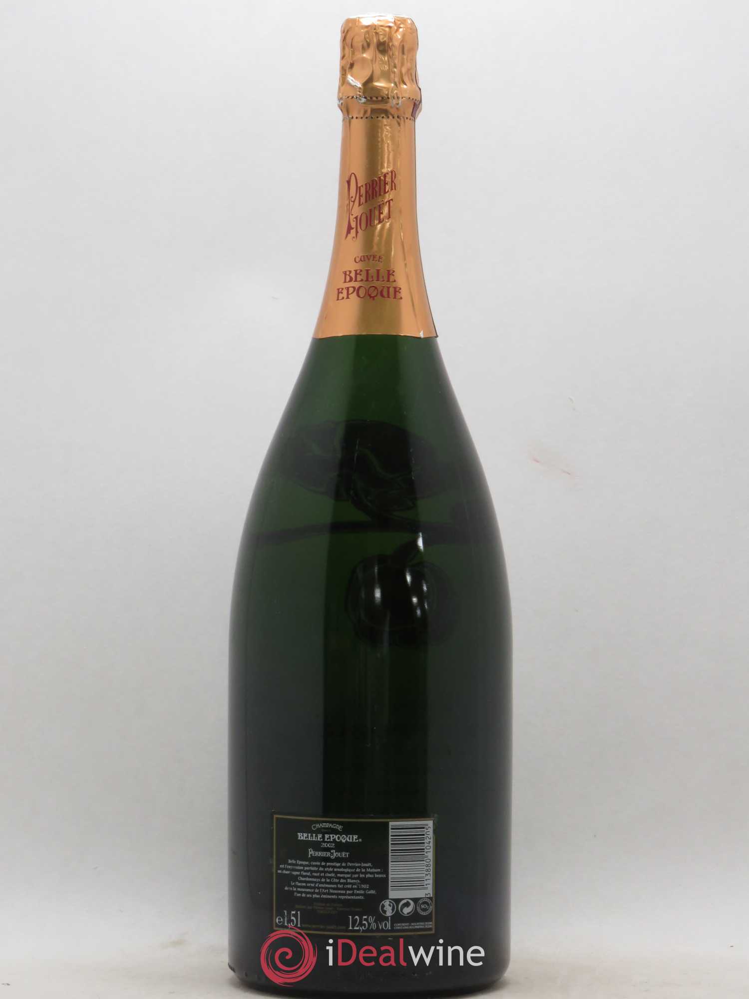 Cuvée Belle Epoque Brut Perrier-Jouët 2002 - Lotto di 1 magnum - 1