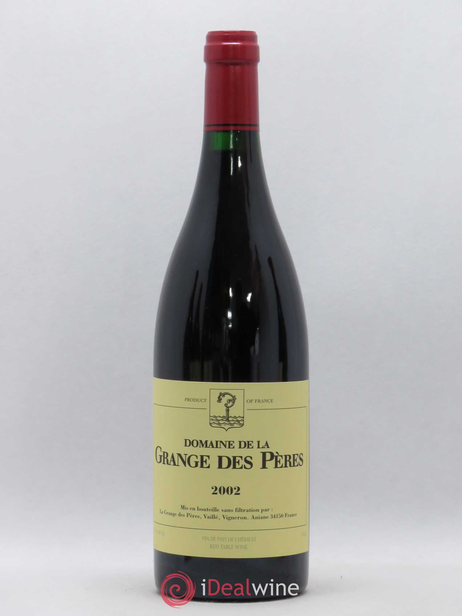 Pays d'Hérault Grange des Pères Laurent Vaillé 2002 - Lot de 1 bouteille - 0