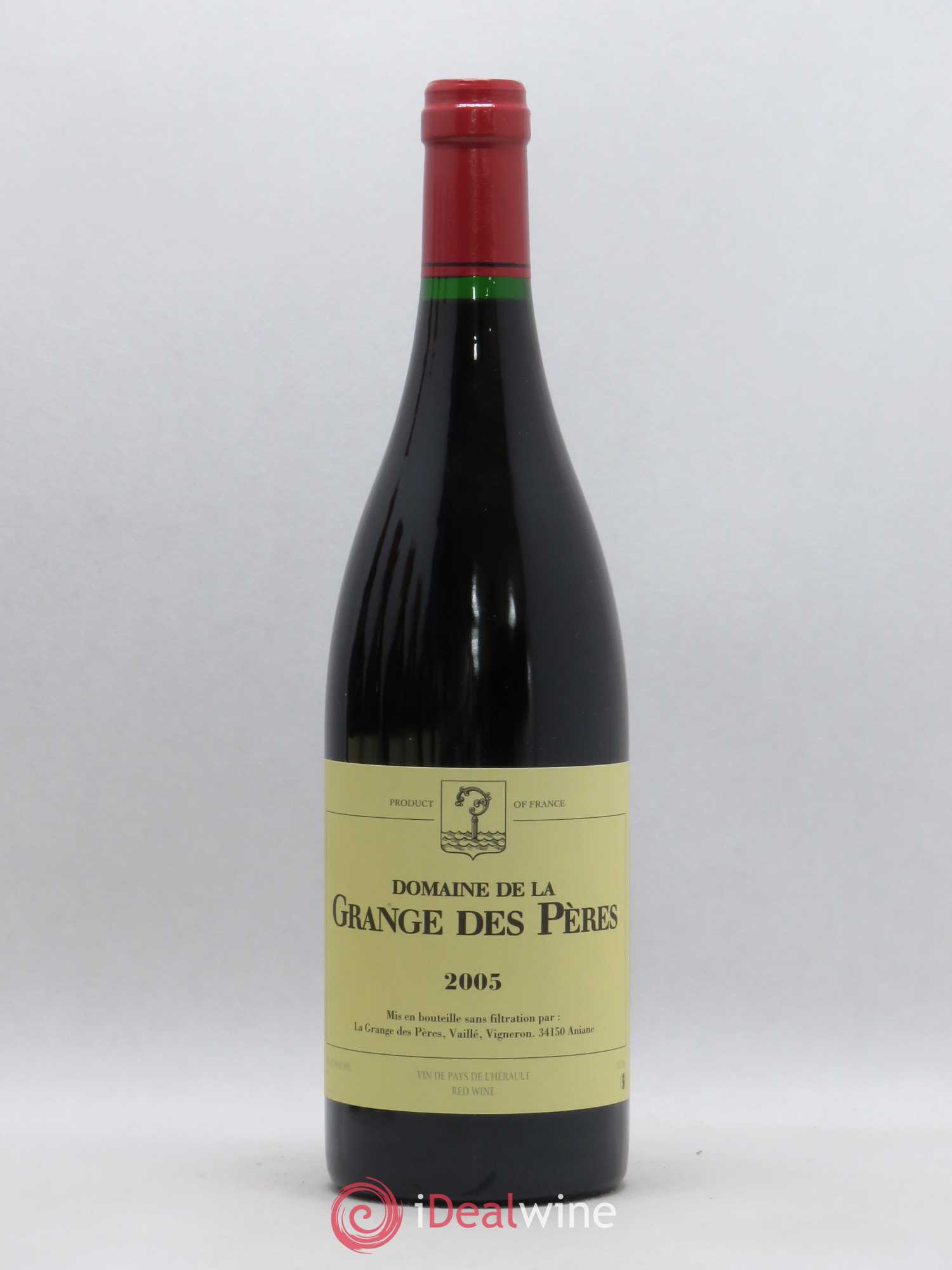 Pays d'Hérault Grange des Pères Laurent Vaillé 2005 - Lot de 1 bouteille - 0
