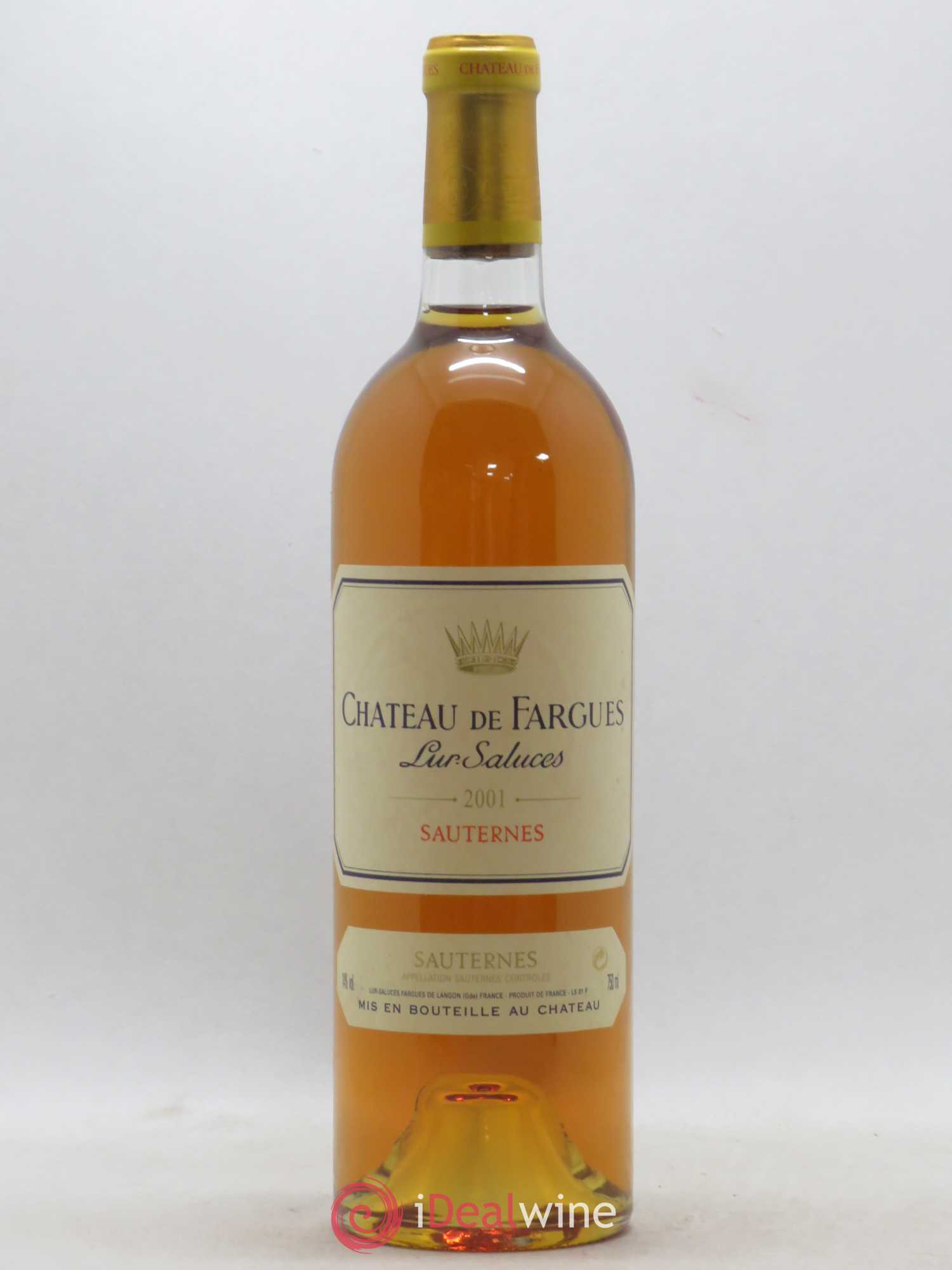 Château de Fargues 2001 - Lot de 1 bouteille - 0