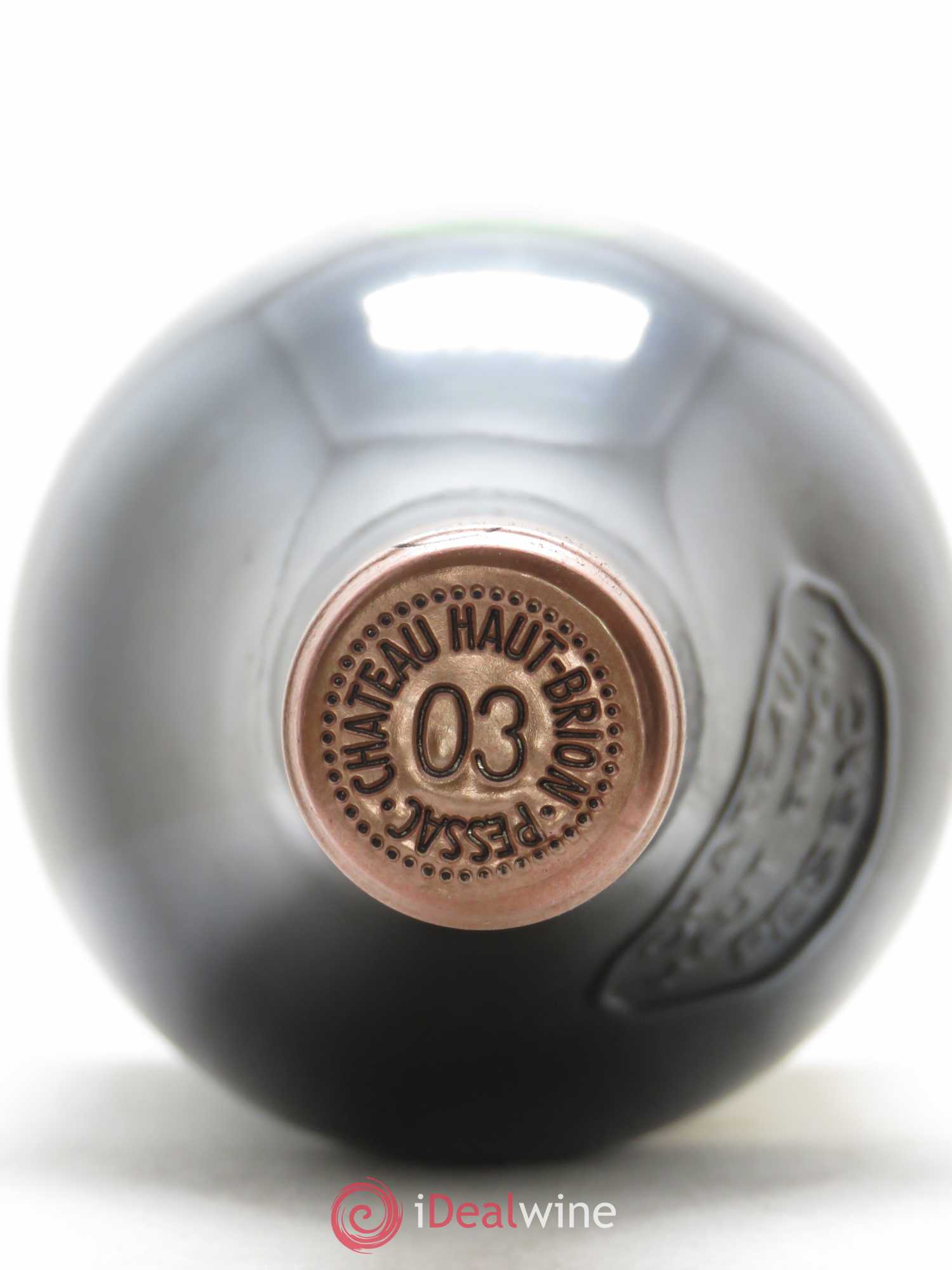 Château Haut Brion 1er Grand Cru Classé 2003 - Lot de 1 bouteille - 1
